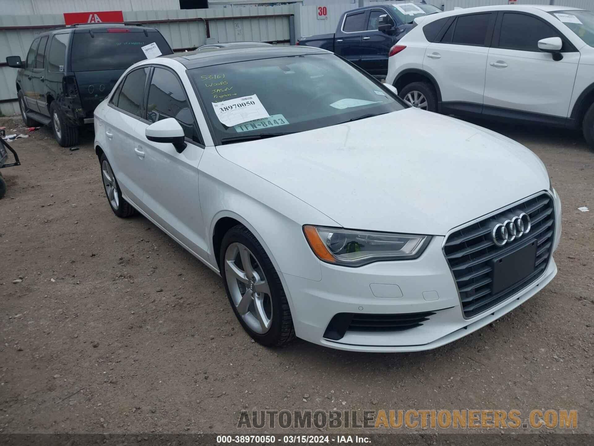 WAUA7GFF1G1065882 AUDI A3 2016