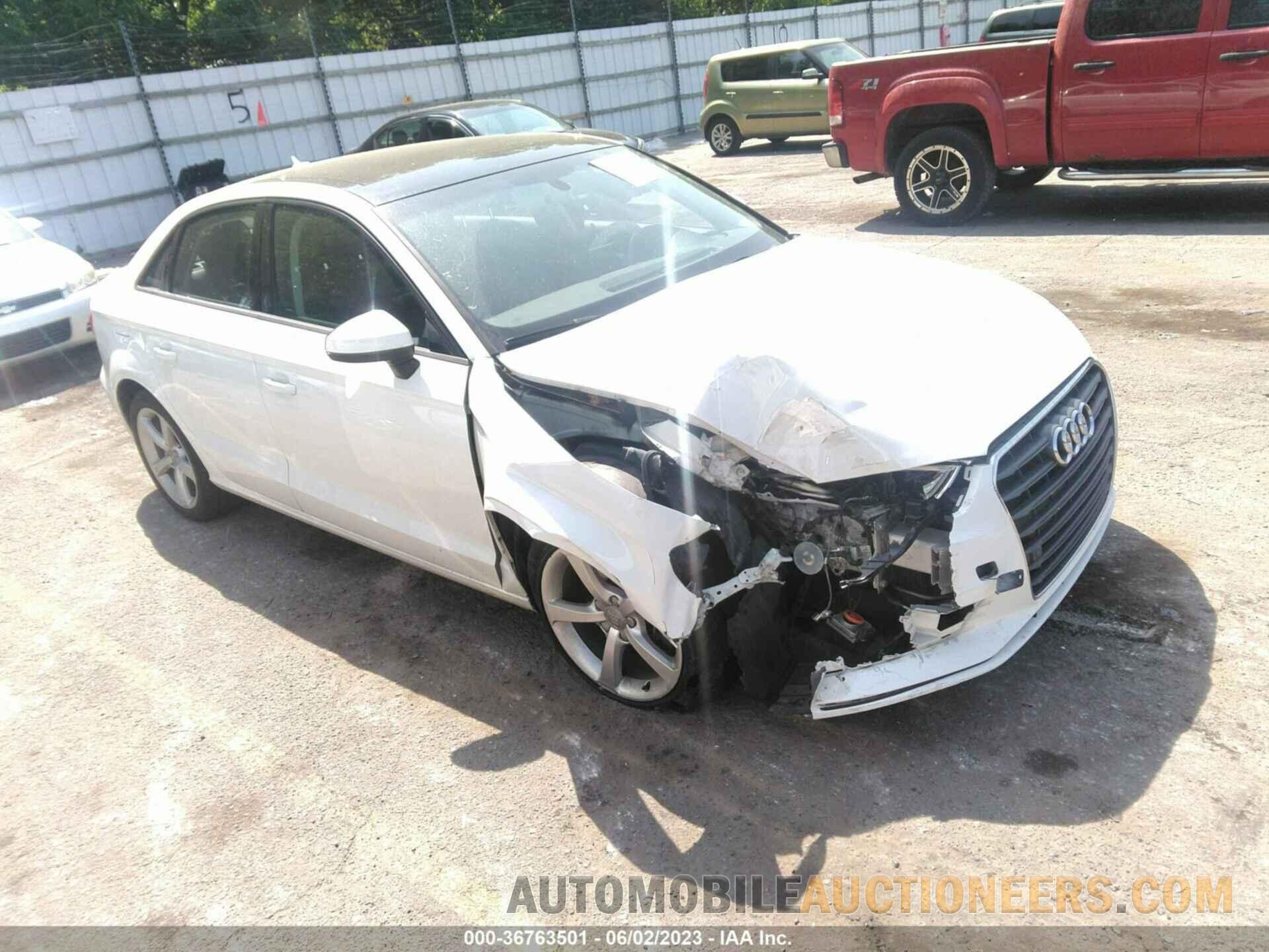 WAUA7GFF1G1112053 AUDI A3 2016