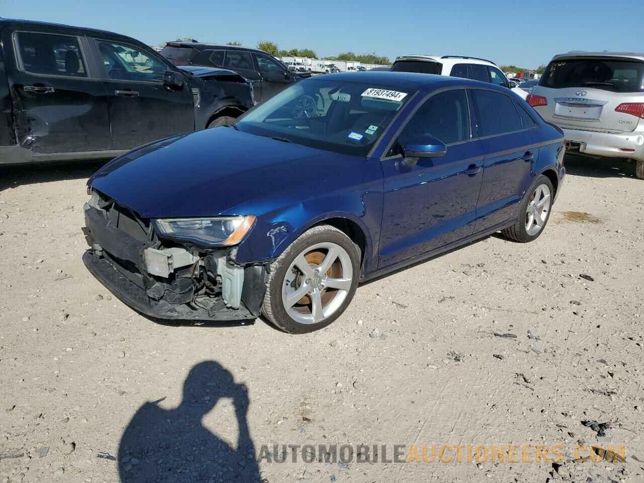 WAUA7GFF2G1044006 AUDI A3 2016