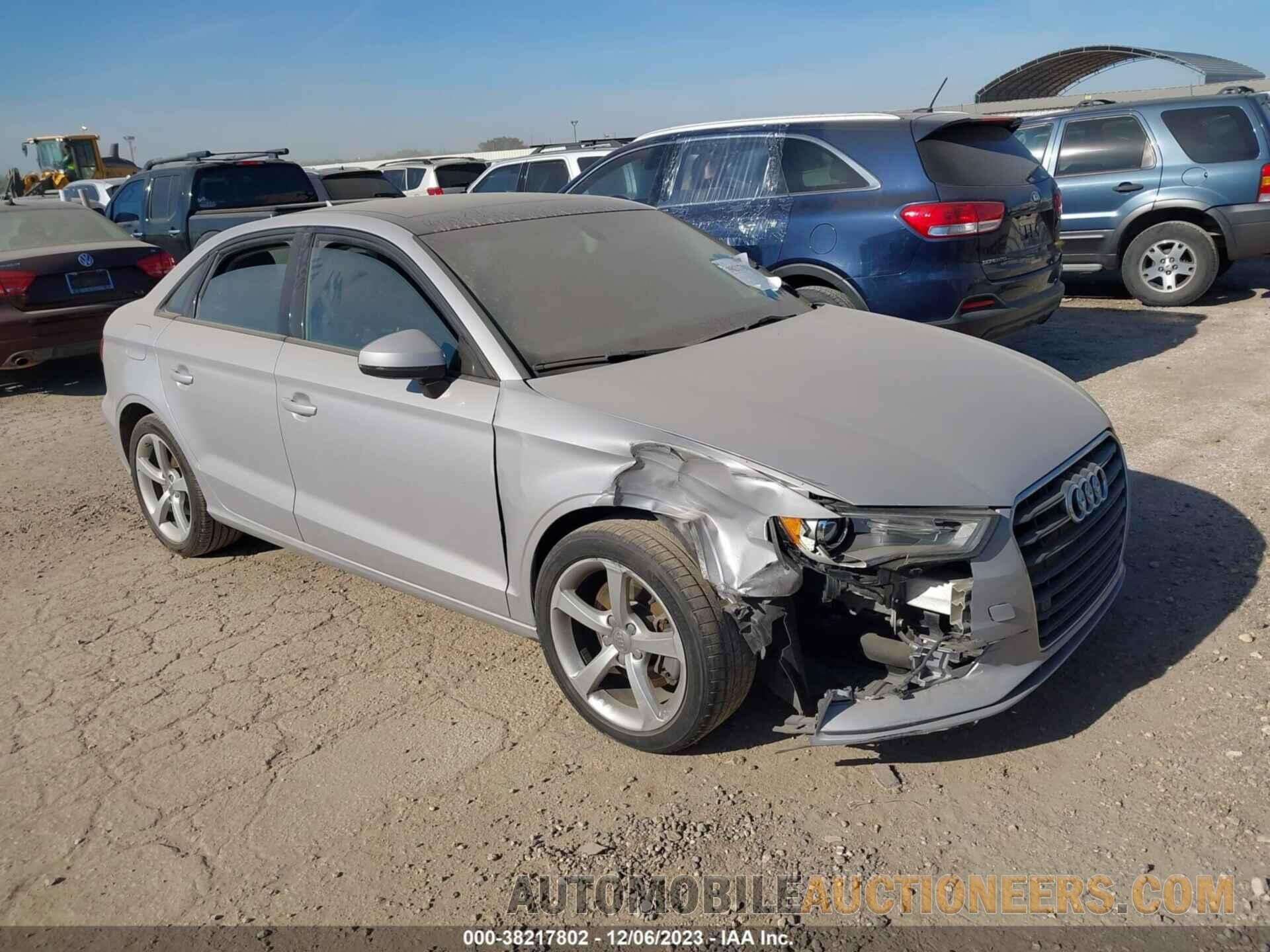 WAUA7GFF3G1019342 AUDI A3 2016