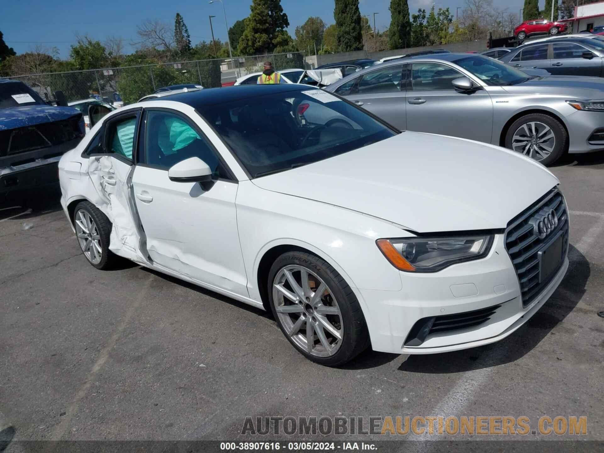 WAUA7GFF3G1066189 AUDI A3 2016