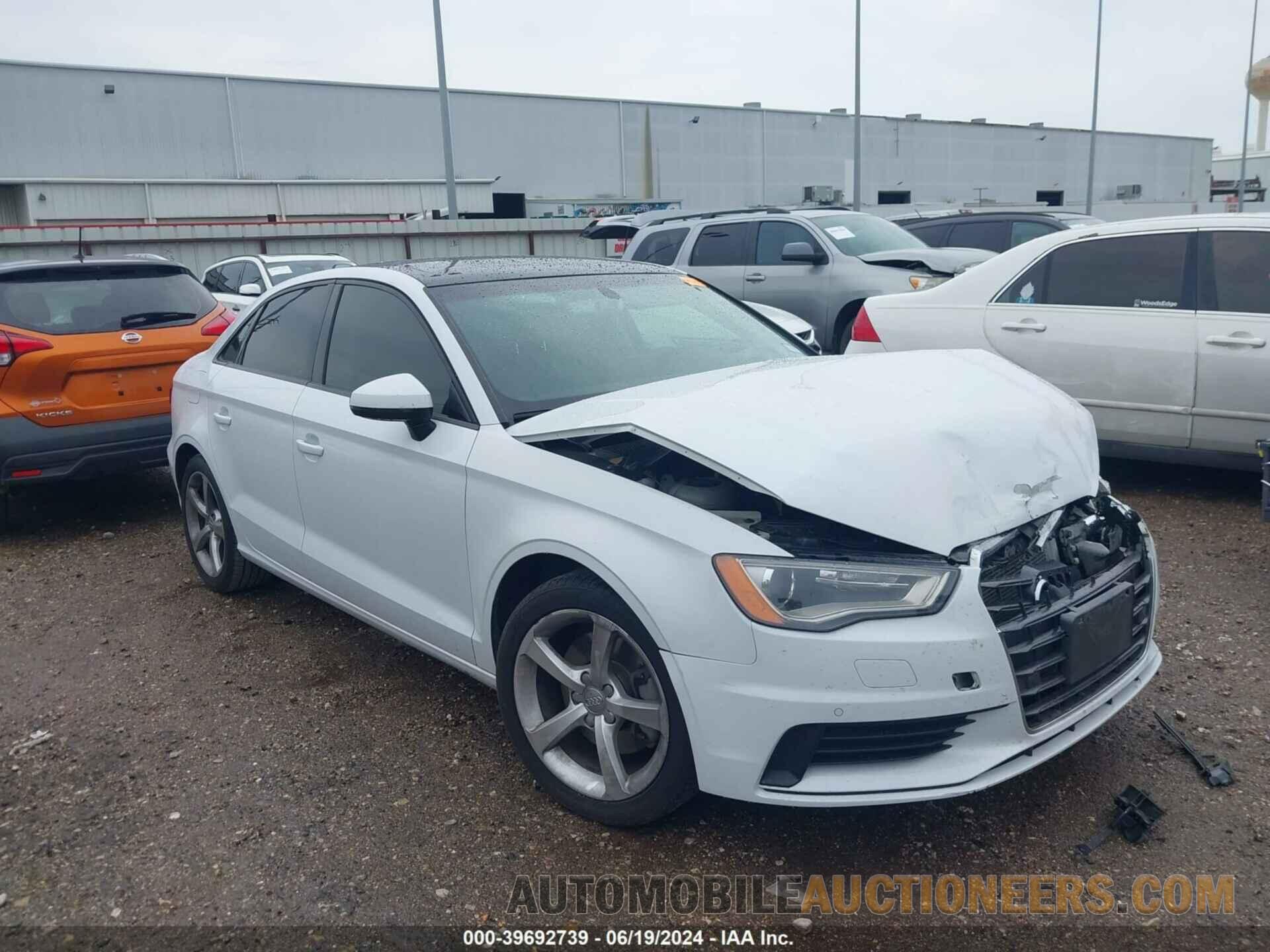 WAUA7GFF4G1004123 AUDI A3 2016