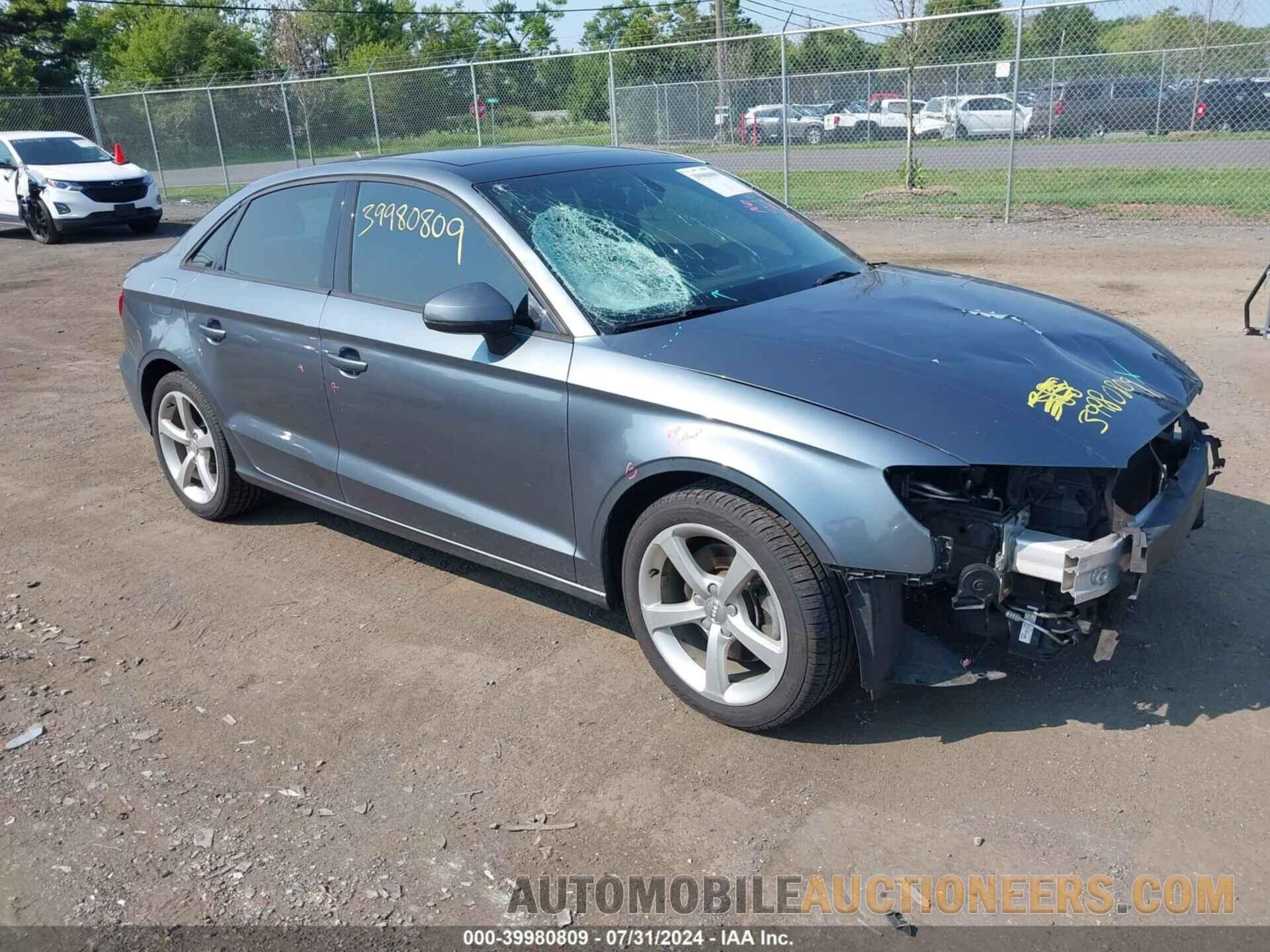 WAUA7GFF4G1007264 AUDI A3 2016