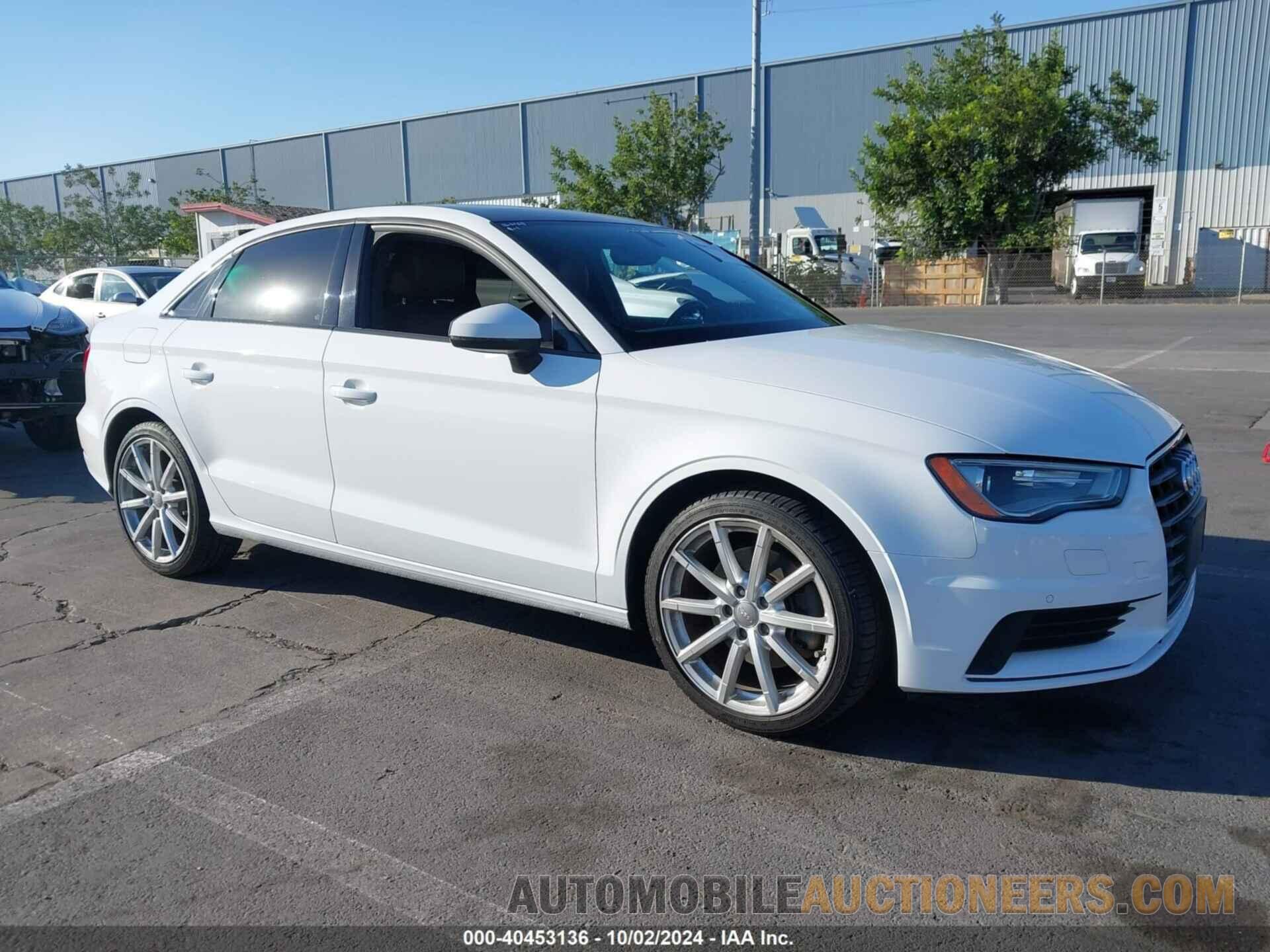 WAUA7GFF4G1019804 AUDI A3 2016