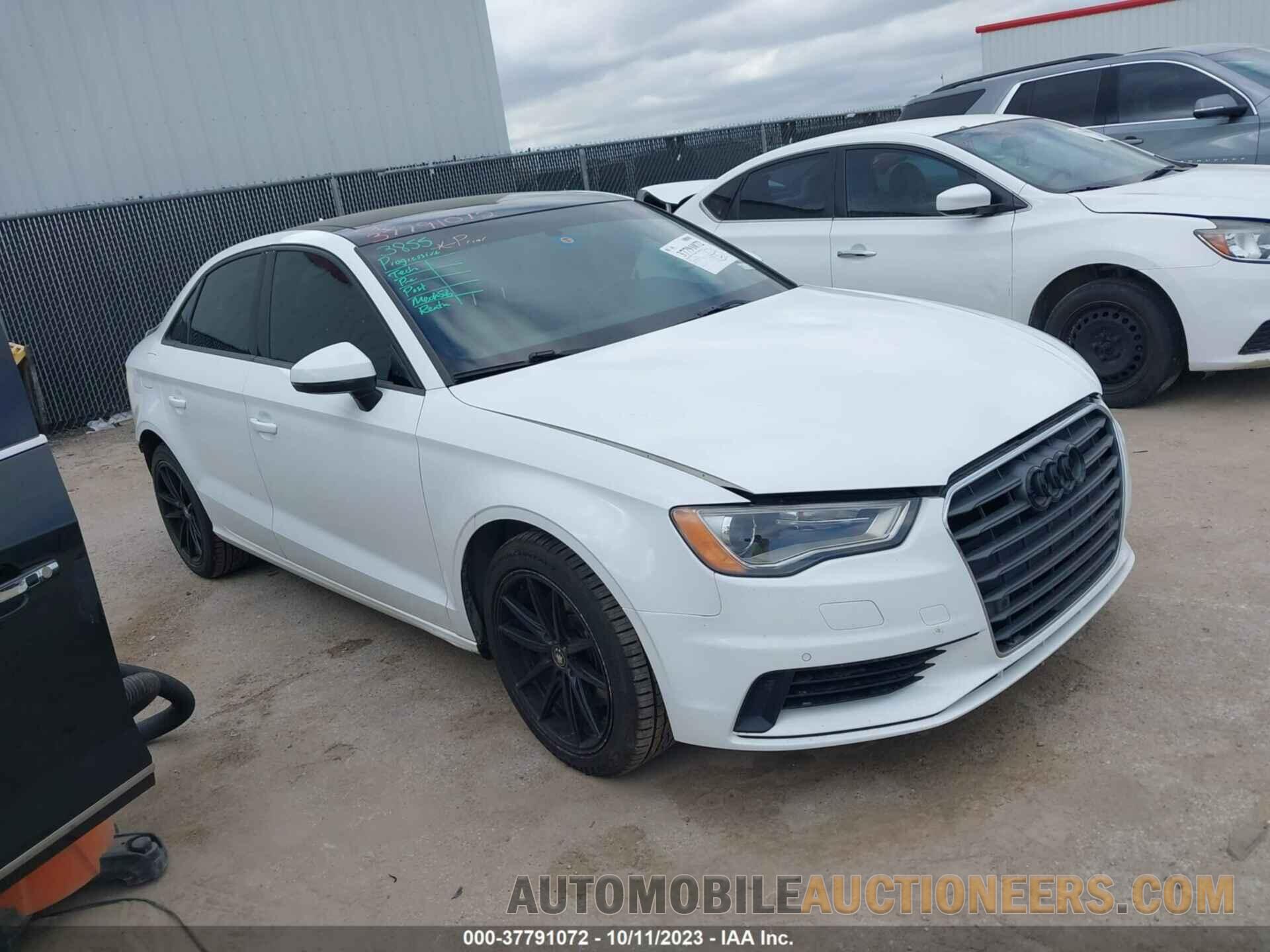 WAUA7GFF4G1046209 AUDI A3 2016