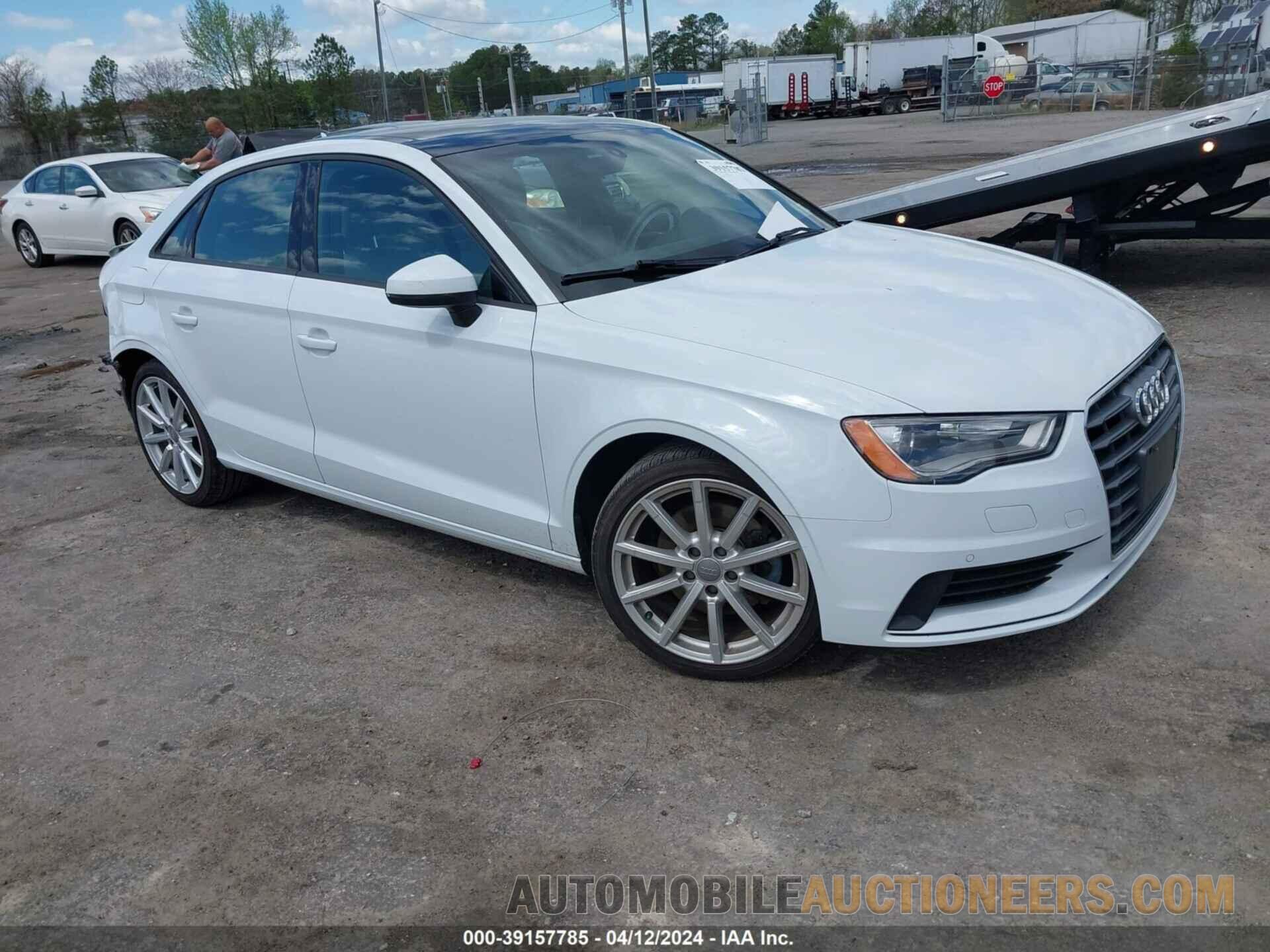 WAUA7GFF5G1008245 AUDI A3 2016