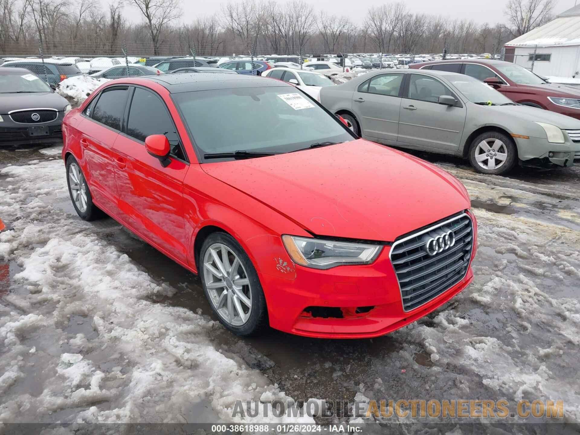 WAUA7GFF5G1022632 AUDI A3 2016