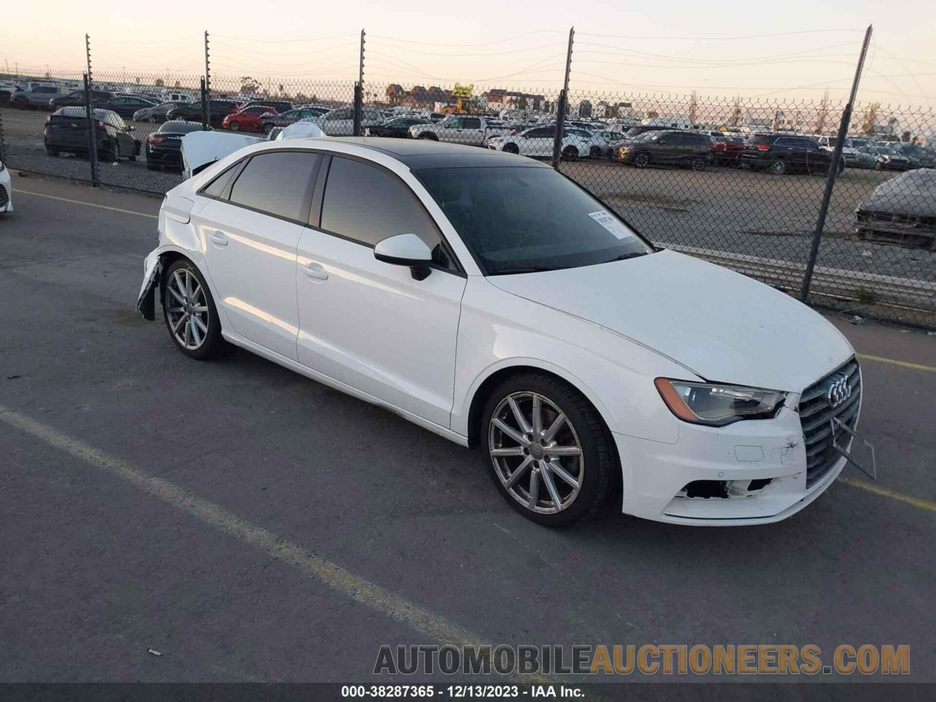 WAUA7GFF5G1033582 AUDI A3 2016