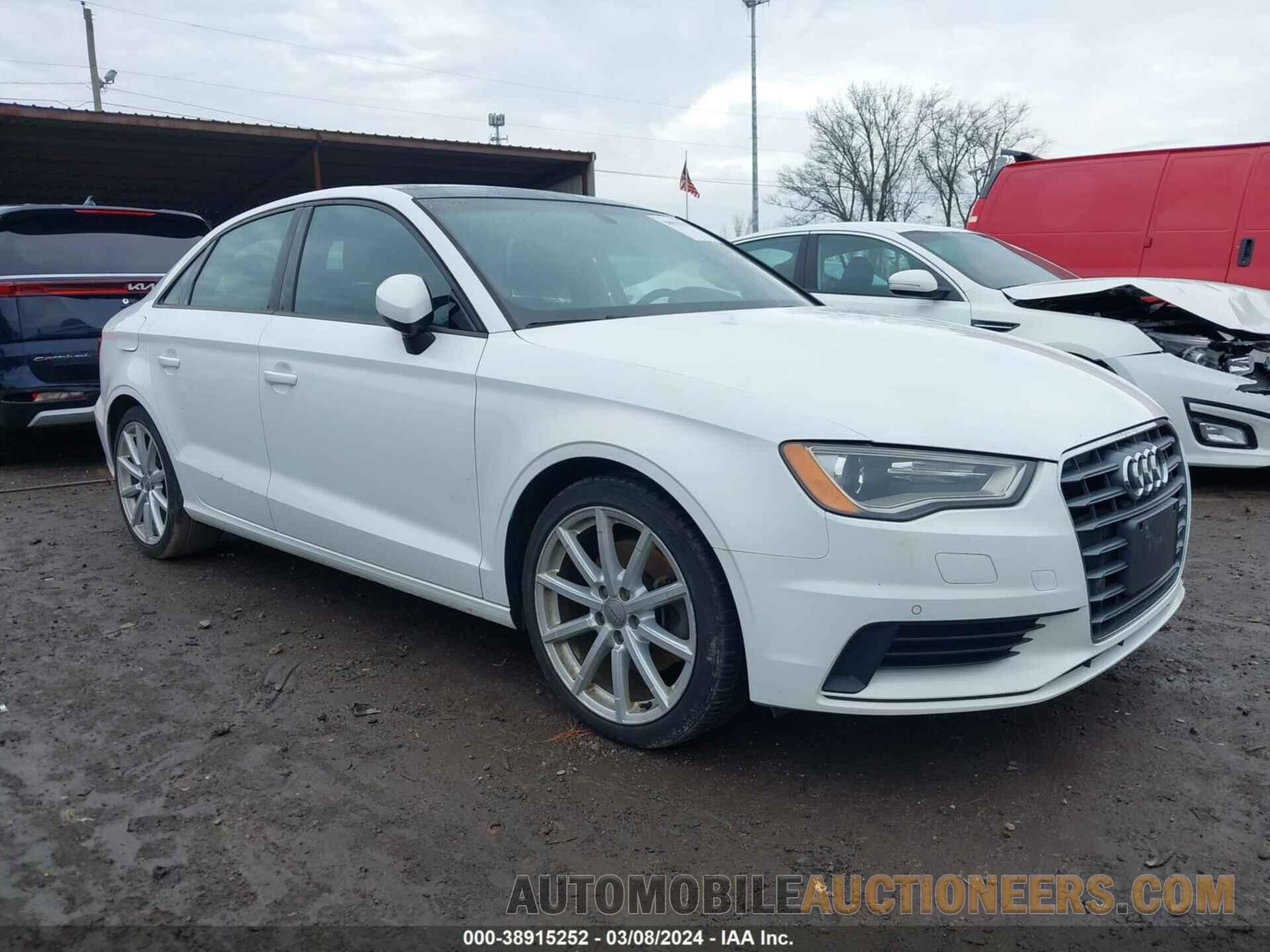 WAUA7GFF5G1053721 AUDI A3 2016