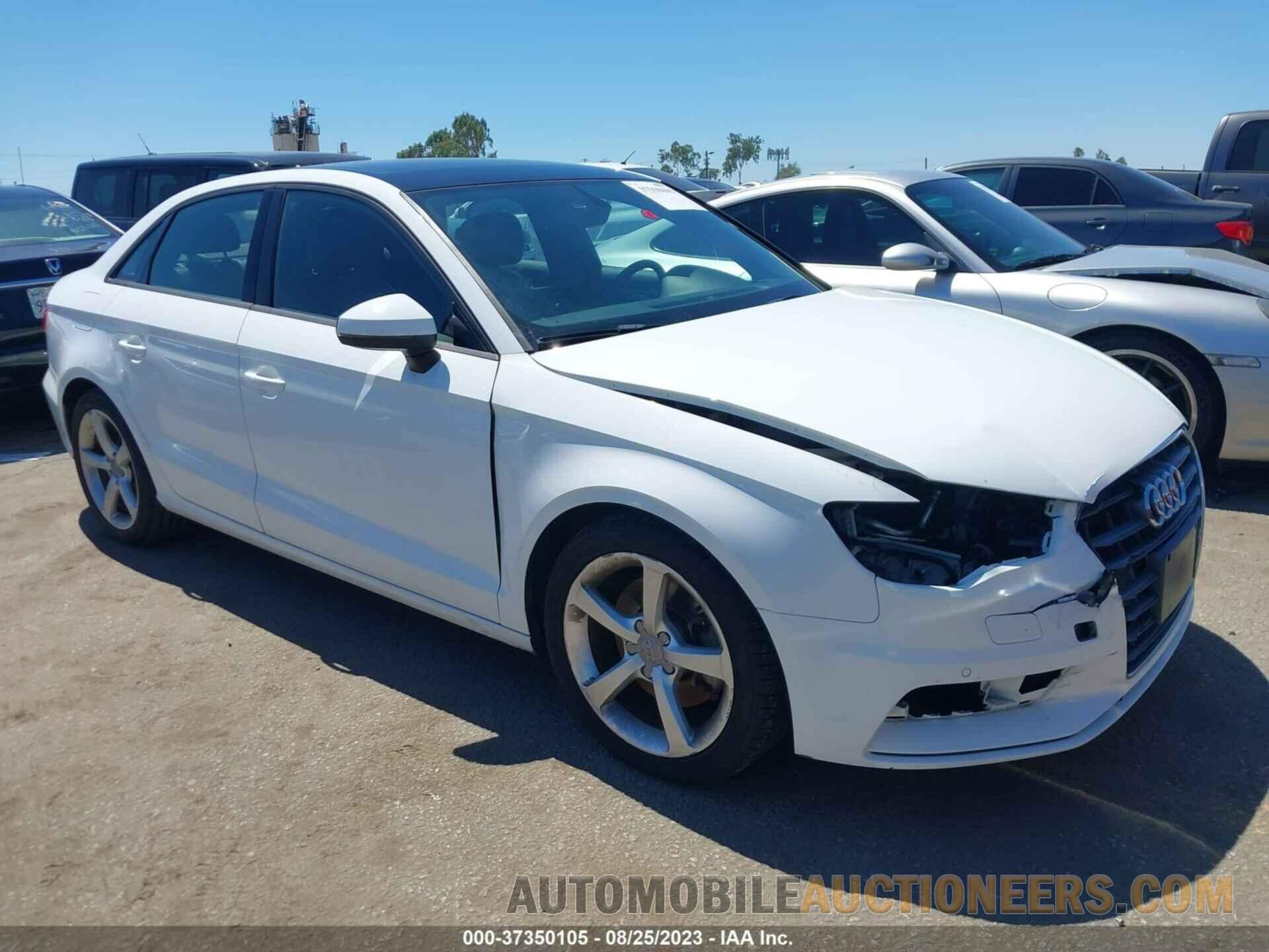 WAUA7GFF6G1022834 AUDI A3 2016