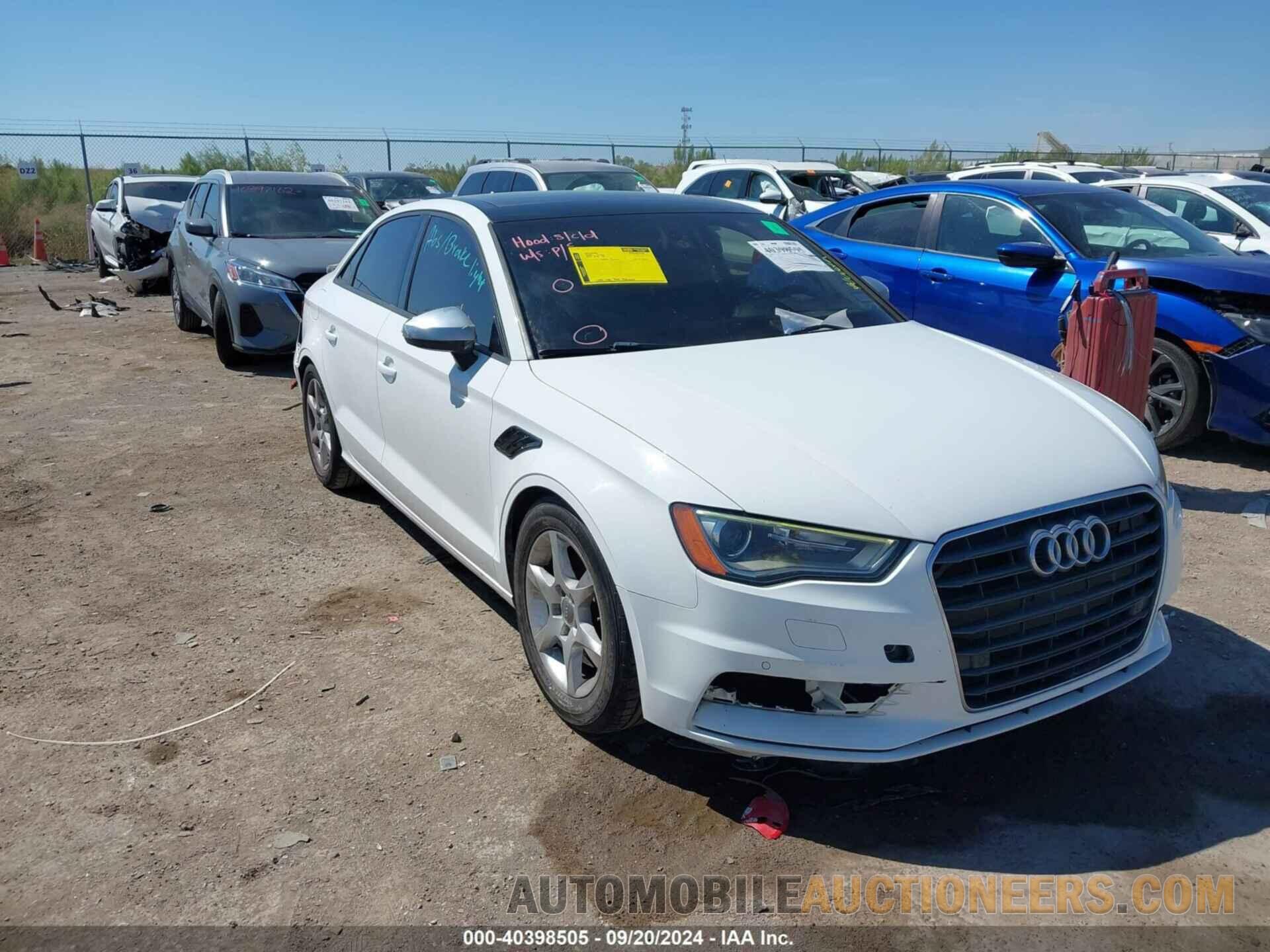 WAUA7GFF6G1054909 AUDI A3 2016