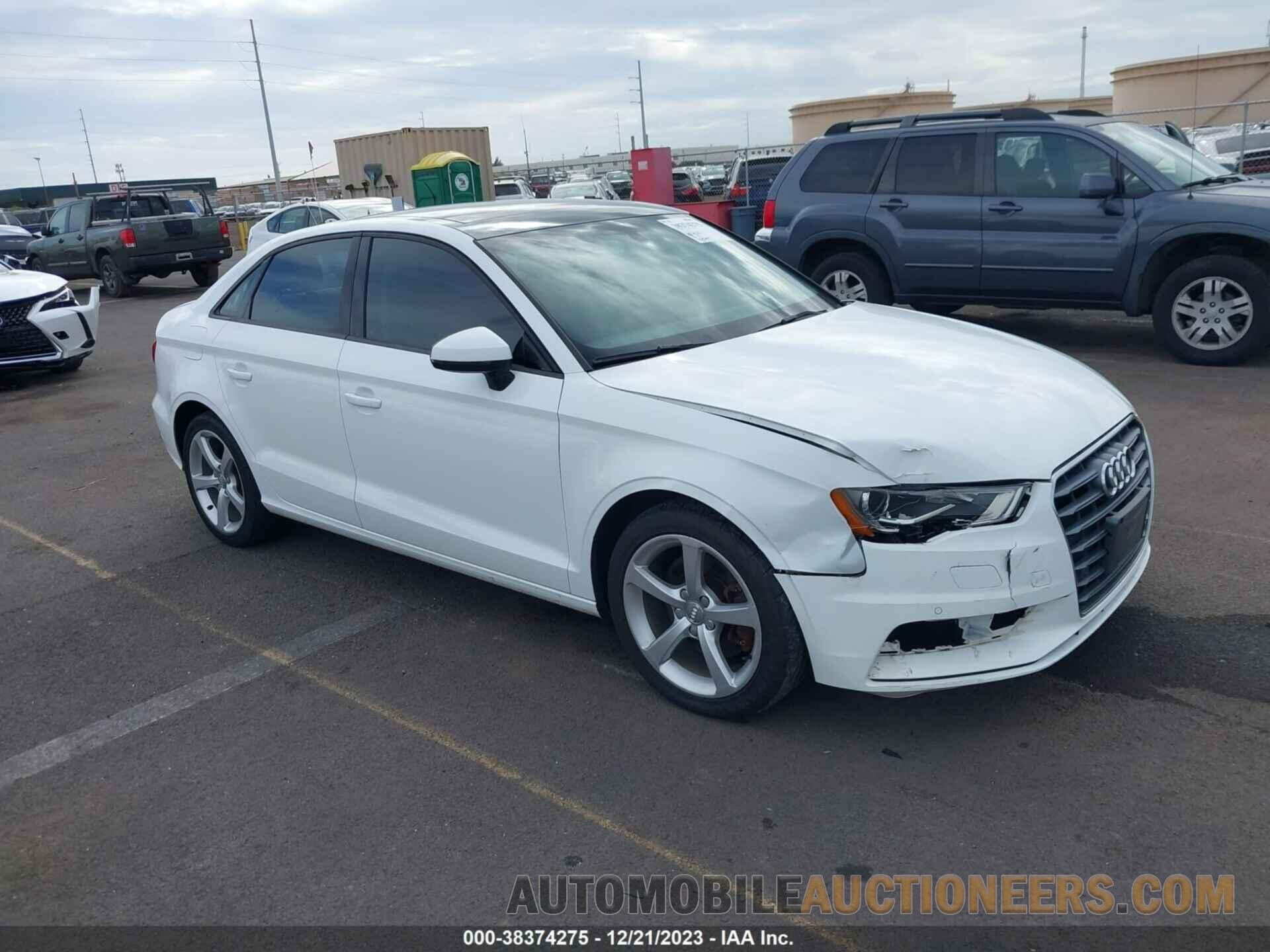 WAUA7GFF6G1107186 AUDI A3 2016