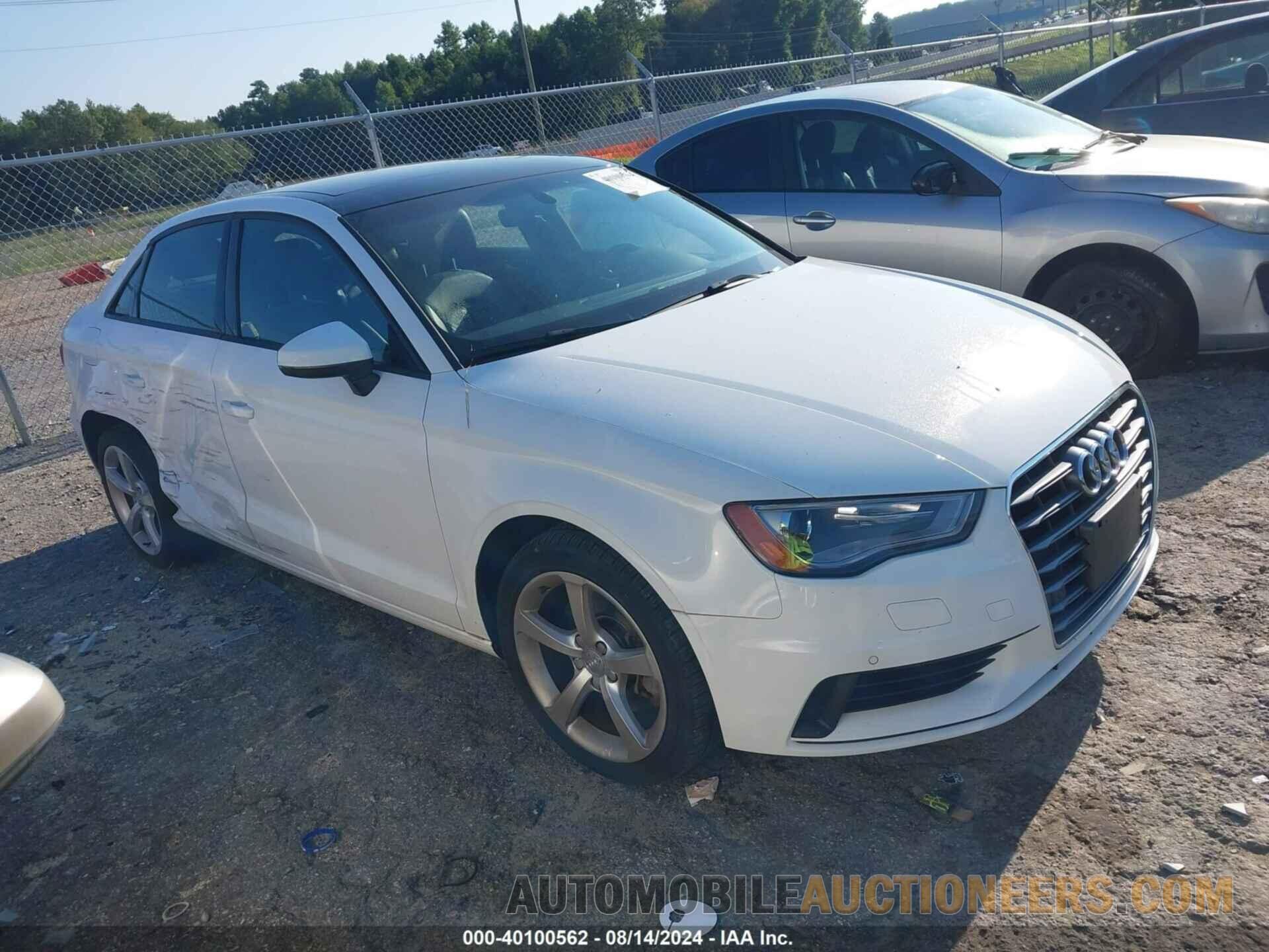 WAUA7GFF9G1022004 AUDI A3 2016