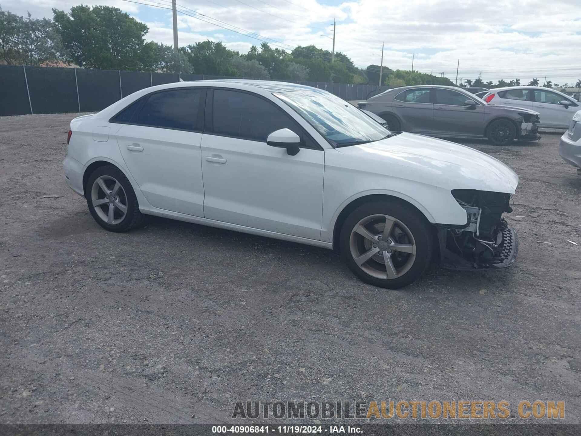 WAUA7GFF9G1038137 AUDI A3 2016