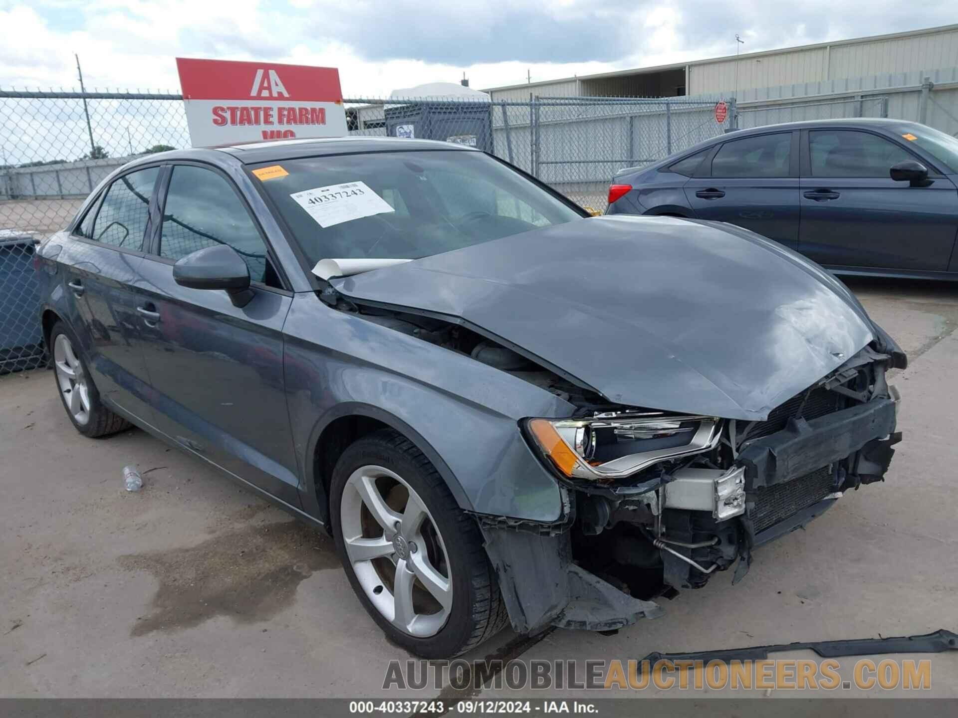 WAUA7GFF9G1040633 AUDI A3 2016