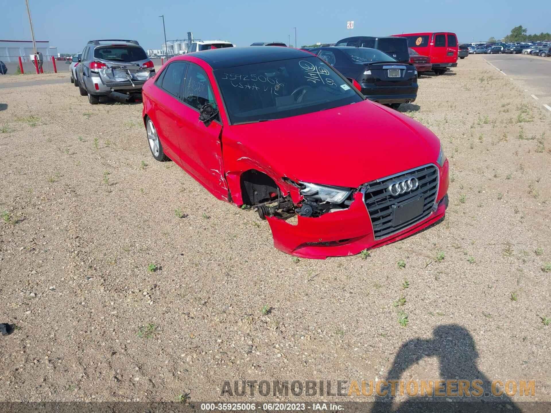 WAUA7GFF9G1070764 AUDI A3 2016