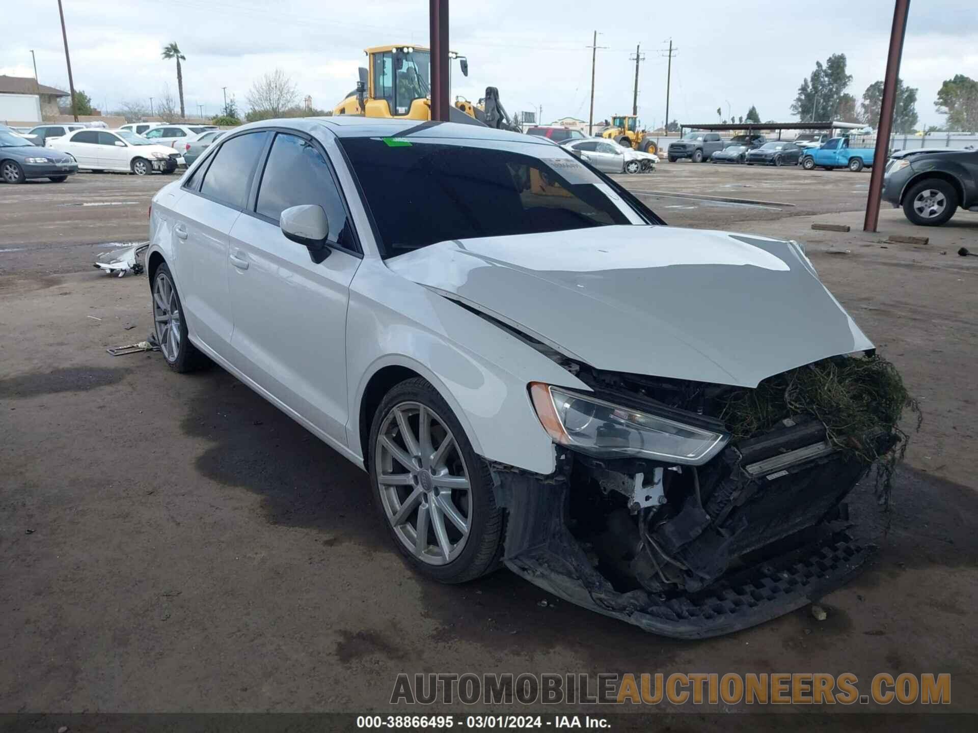 WAUA7GFFXG1036929 AUDI A3 2016