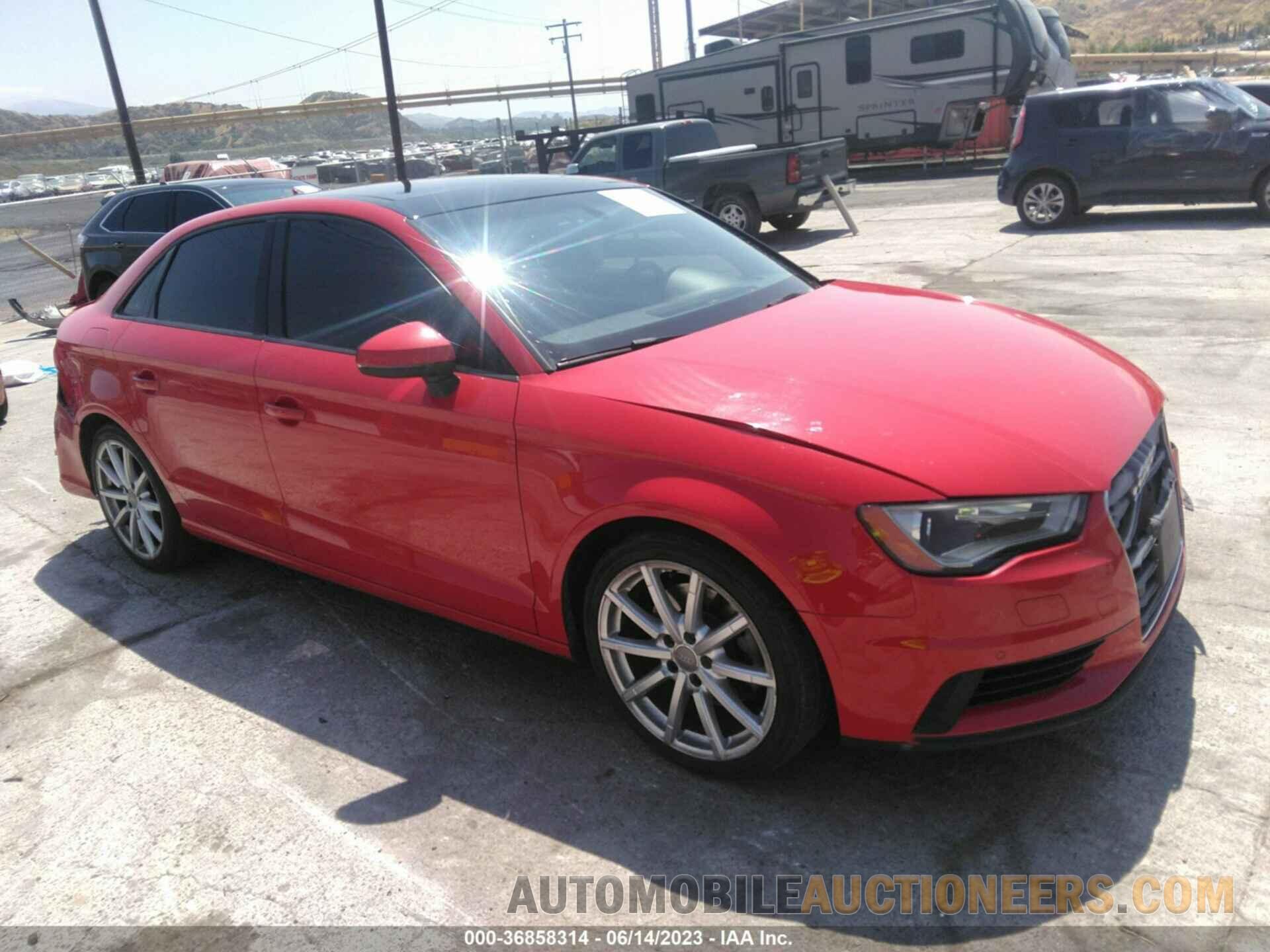 WAUA7GFFXG1057571 AUDI A3 2016