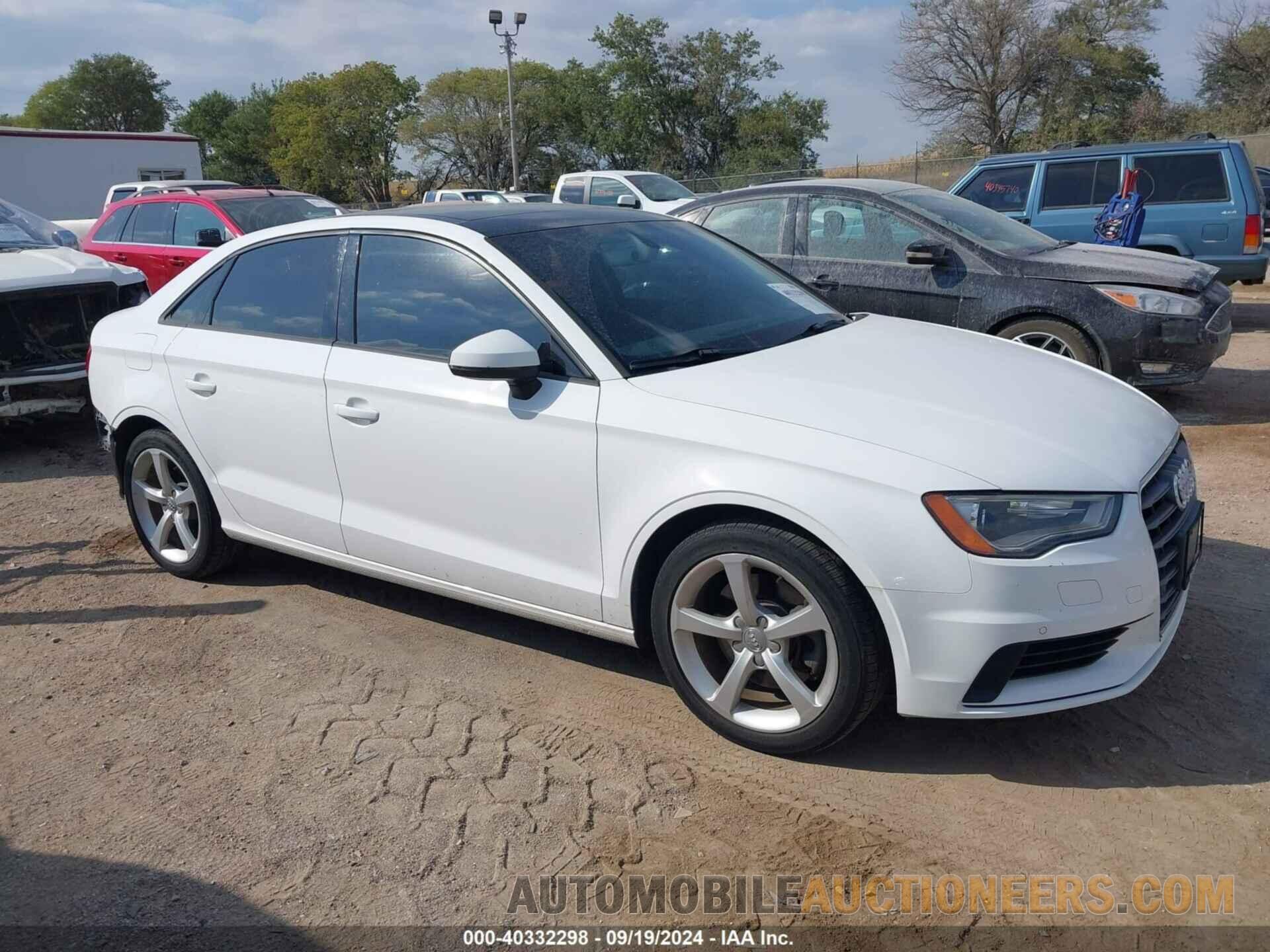 WAUA7GFFXG1099769 AUDI A3 2016