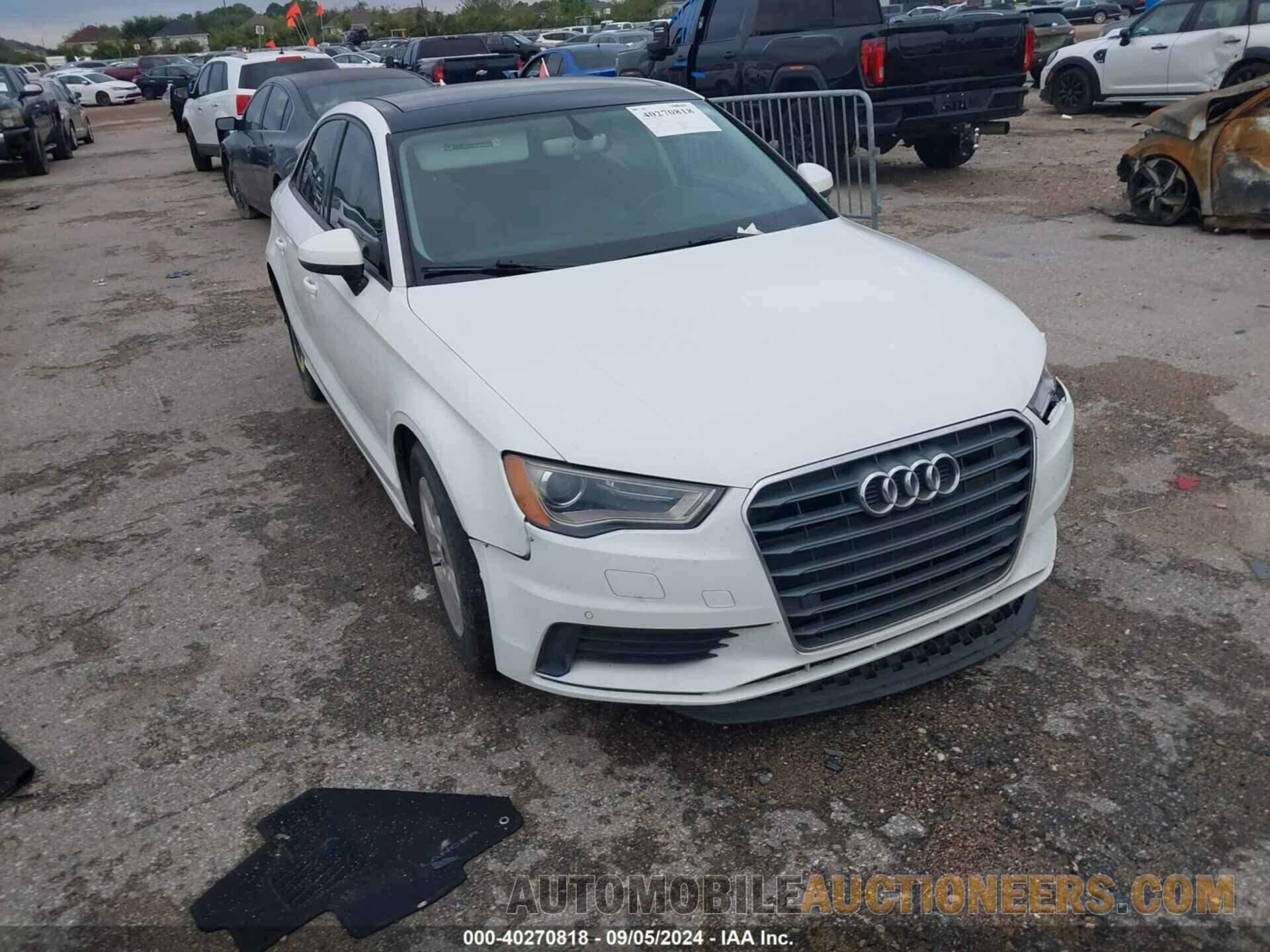 WAUA7GFFXG1107062 AUDI A3 2016