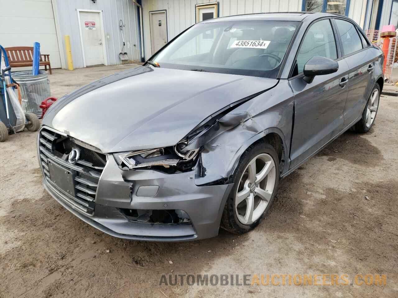 WAUA7HFF6G1050848 AUDI A3 2016