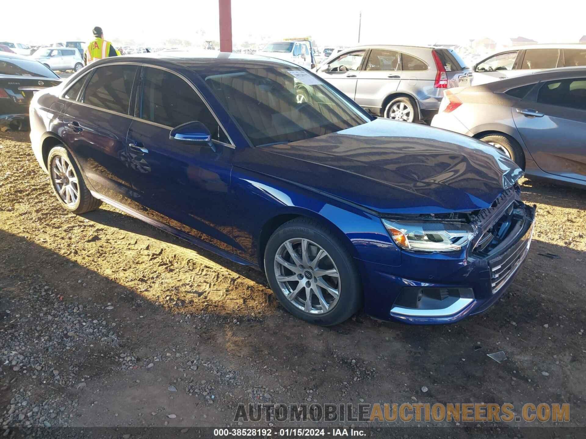 WAUABAF41NA004748 AUDI A4 2022