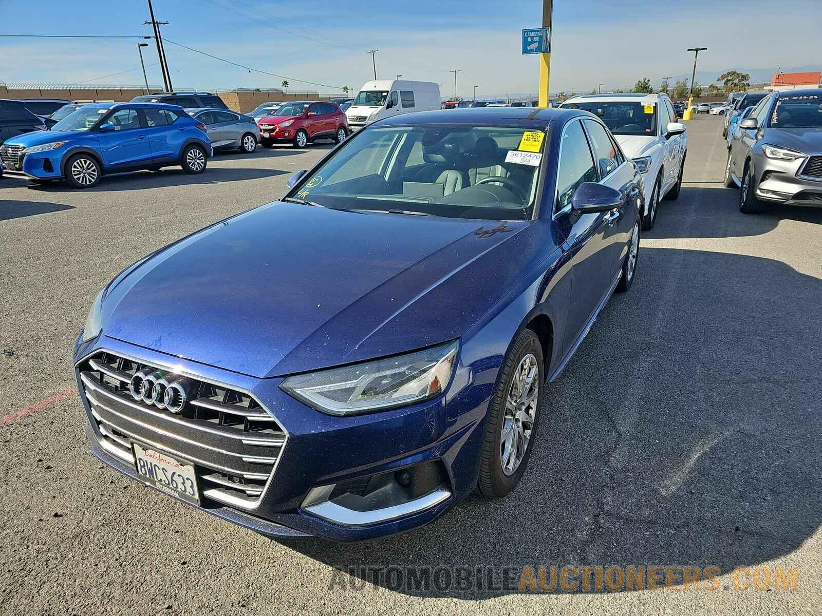 WAUABAF42MA054721 Audi A4 Sedan 2021