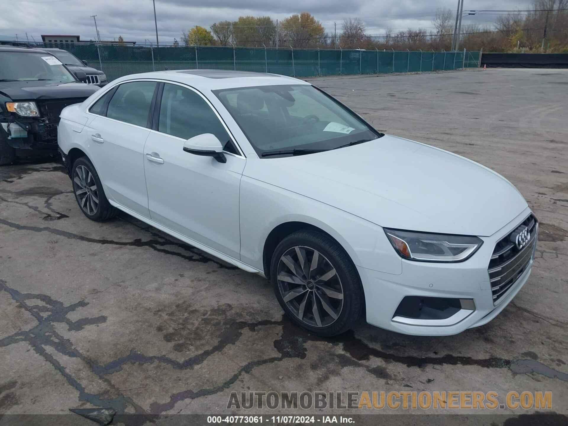 WAUABAF42MA071101 AUDI A4 SEDAN 2021