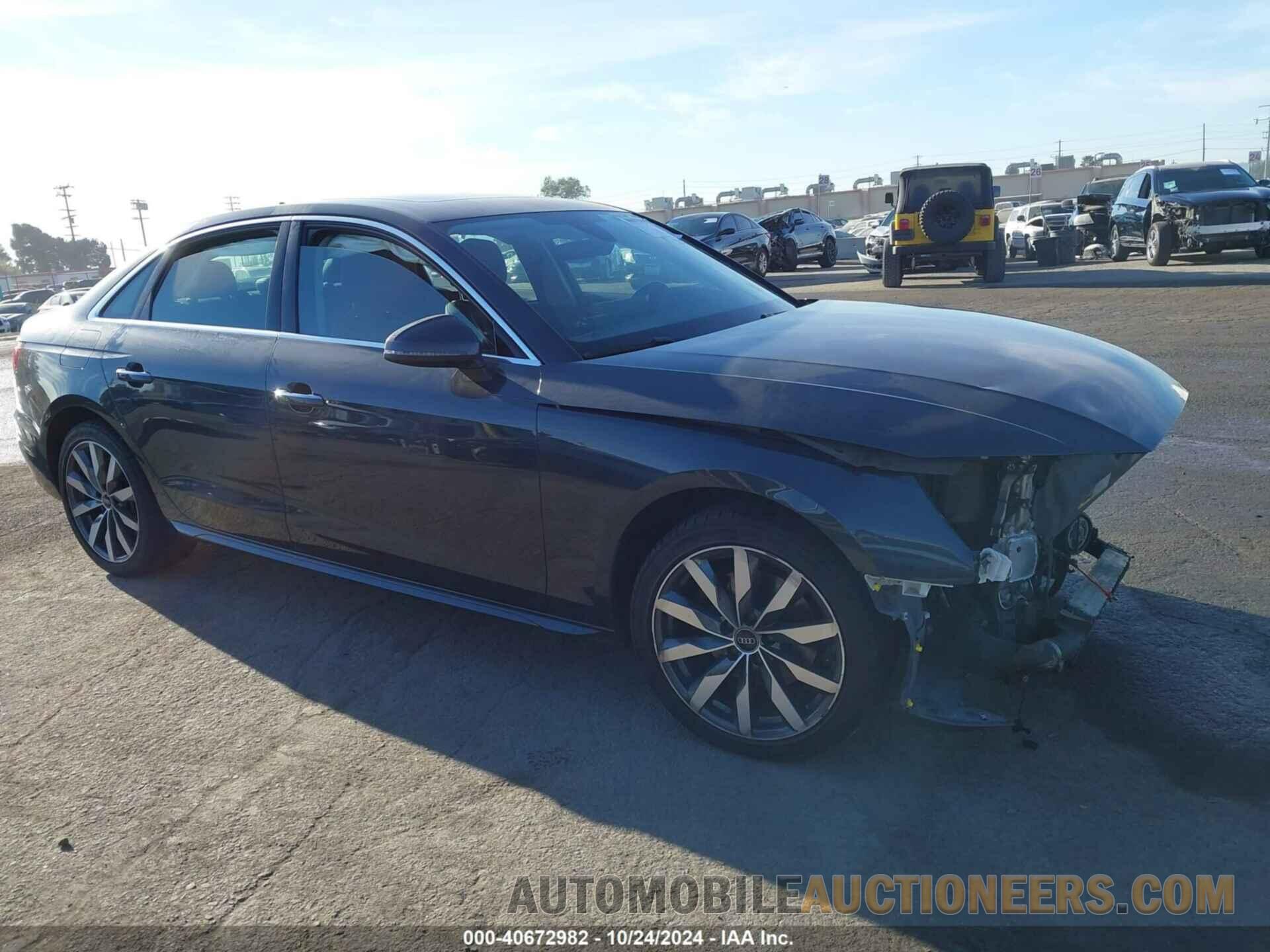 WAUABAF43MN009926 AUDI A4 2021