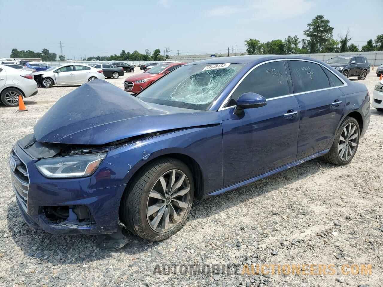 WAUABAF43NA016688 AUDI A4 2022