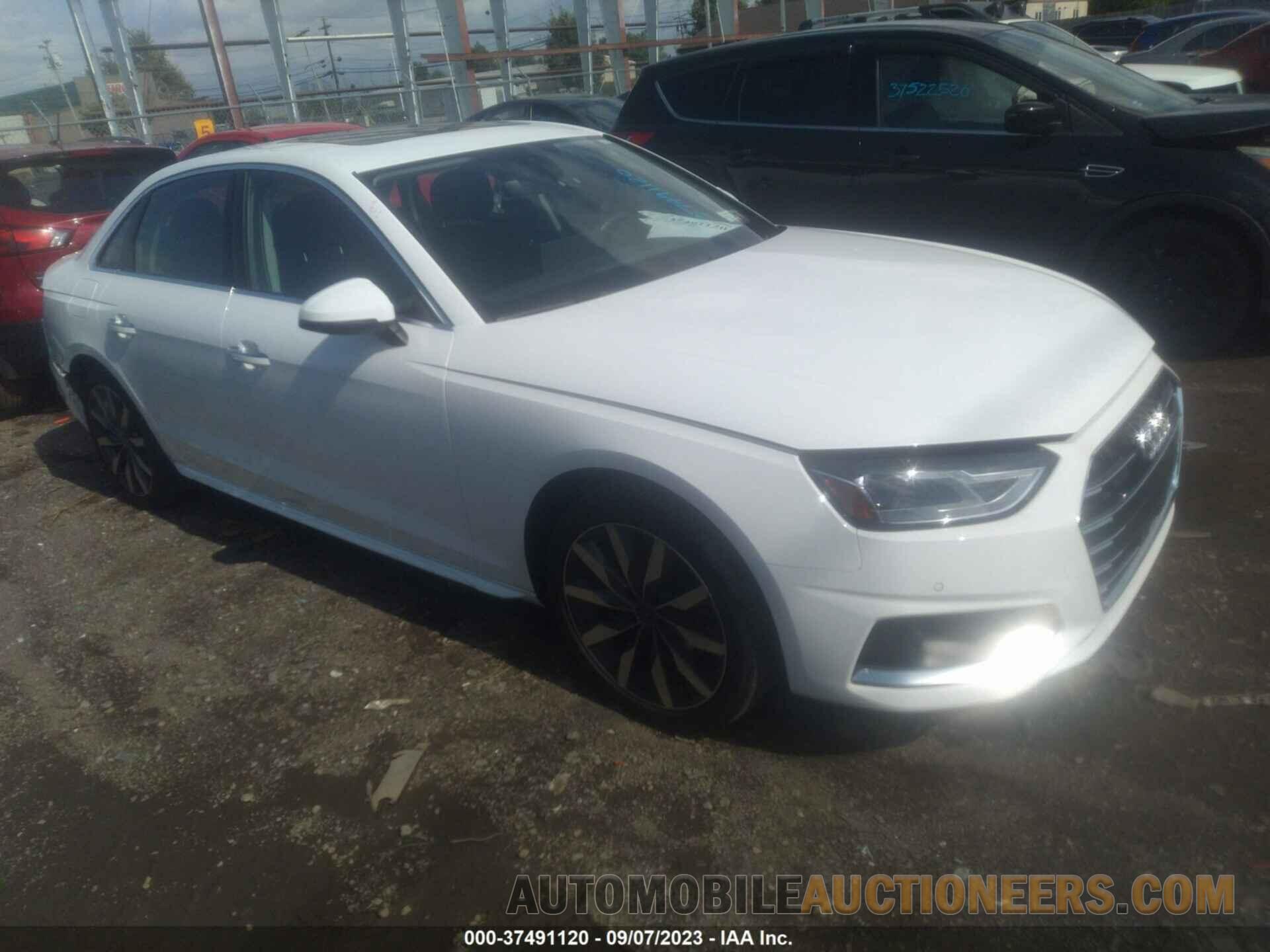 WAUABAF43NN000404 AUDI A4 SEDAN 2022