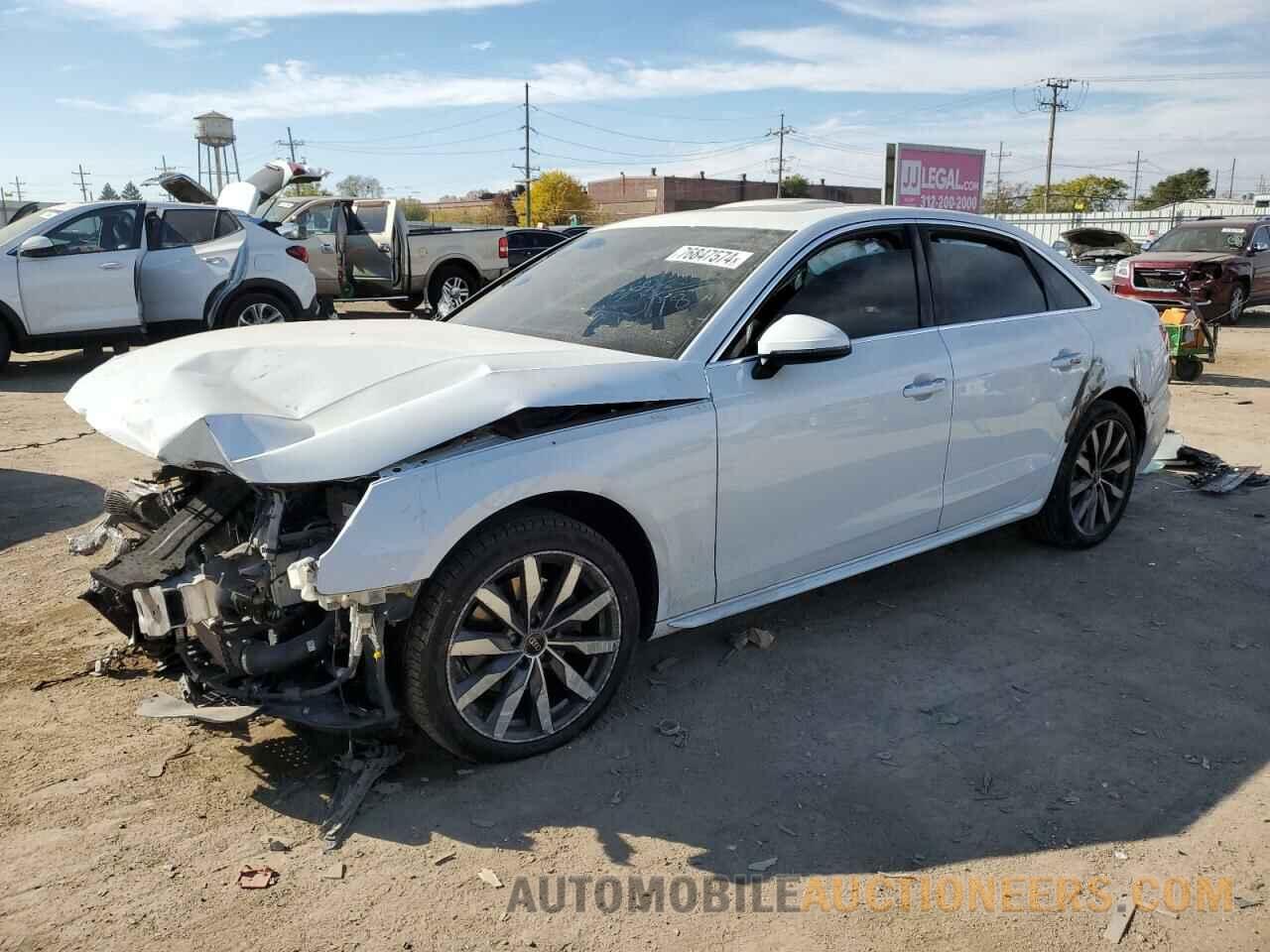 WAUABAF45MA066409 AUDI A4 2021