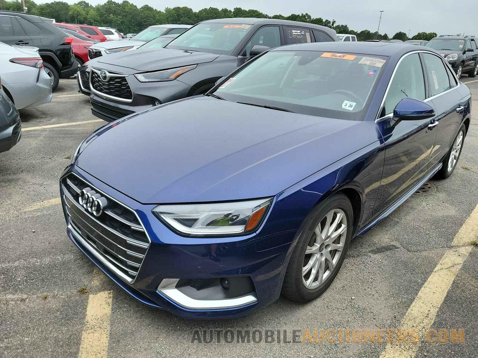 WAUABAF45MA087177 Audi A4 Sedan 2021