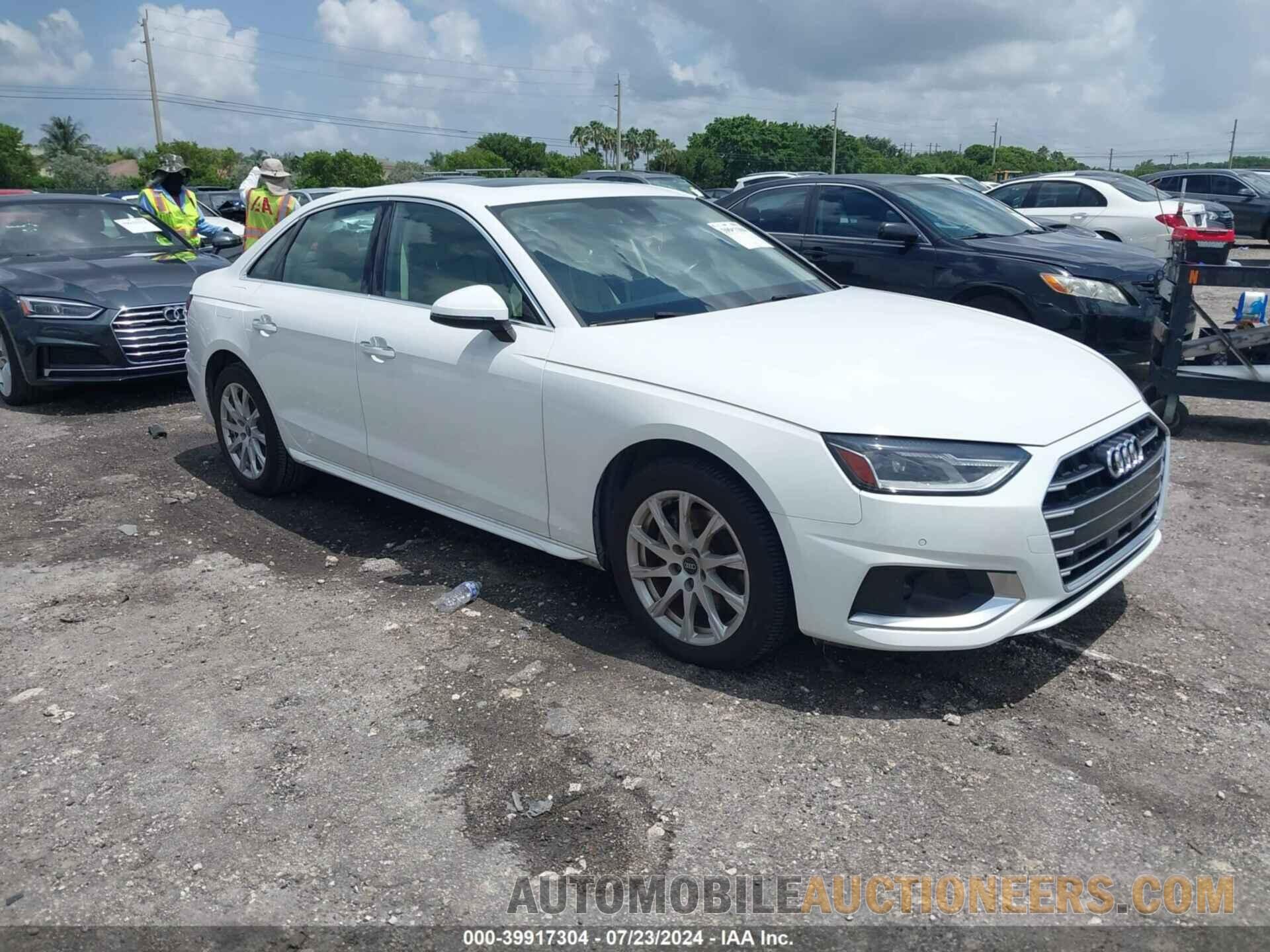 WAUABAF46MA061249 AUDI A4 2021