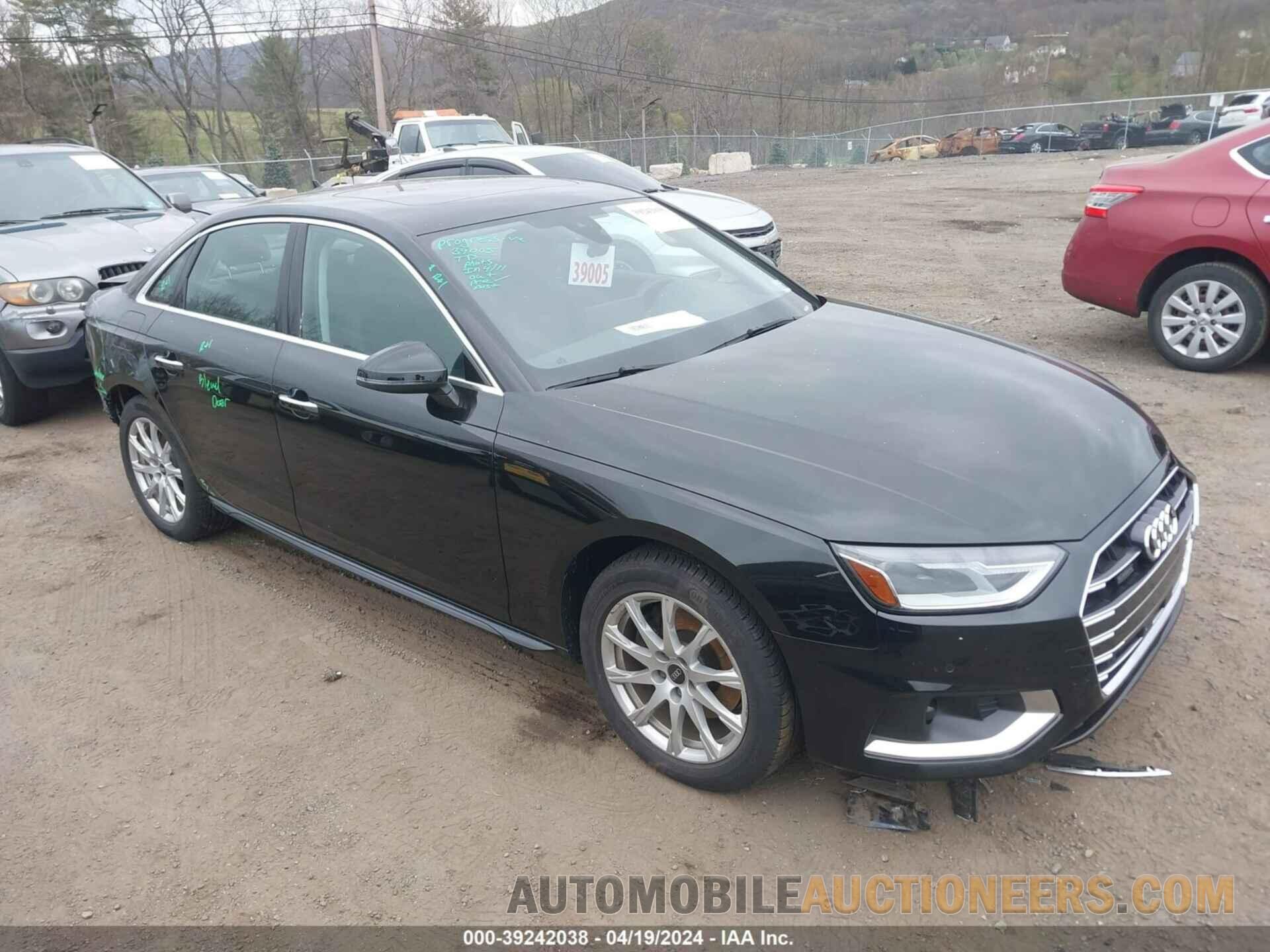 WAUABAF46MA063860 AUDI A4 2021