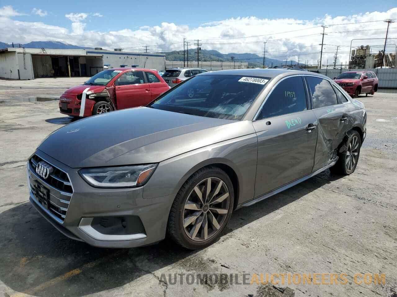 WAUABAF49MA086114 AUDI A4 2021