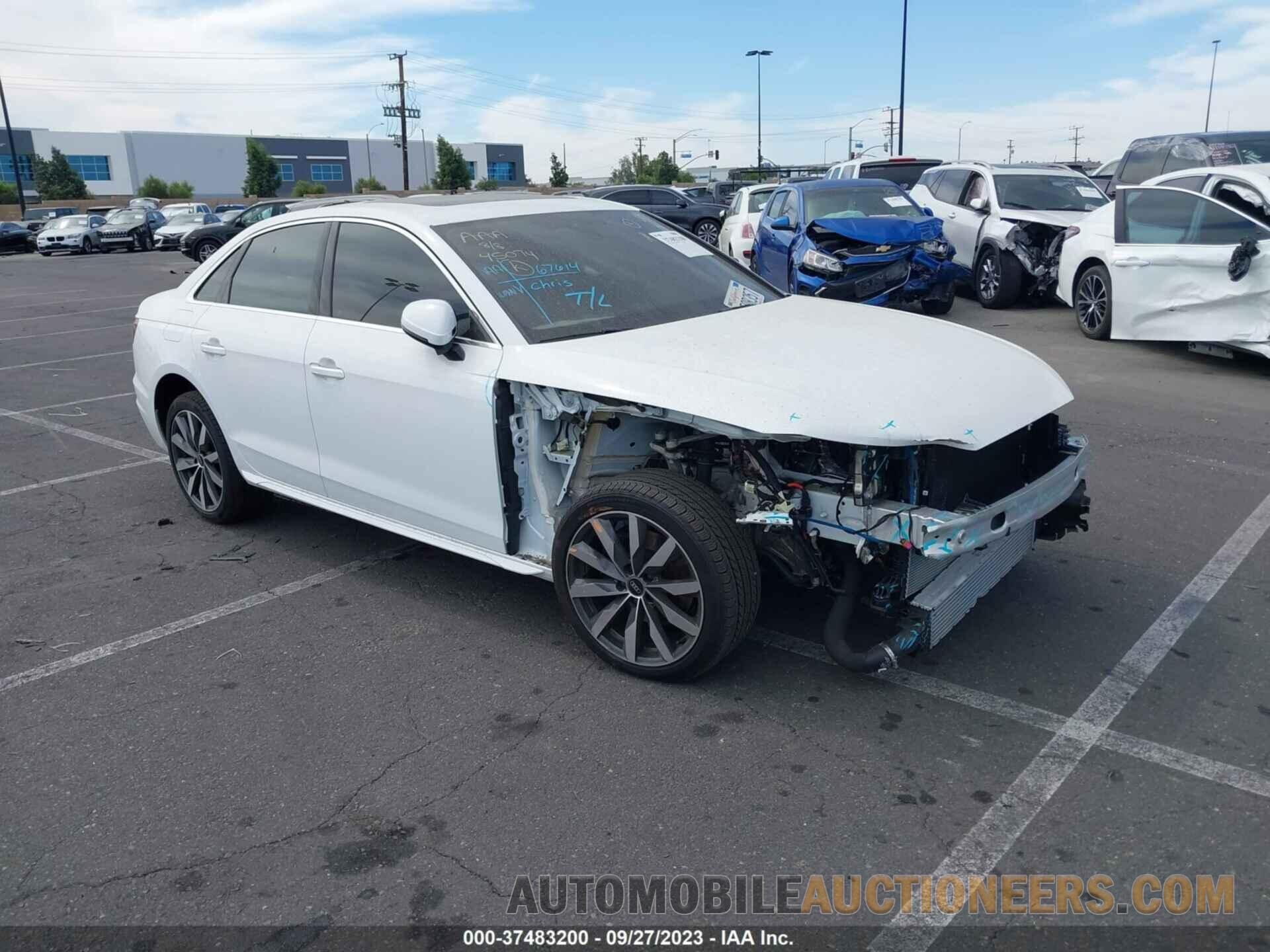 WAUABAF49PN012365 AUDI A4 SEDAN 2023