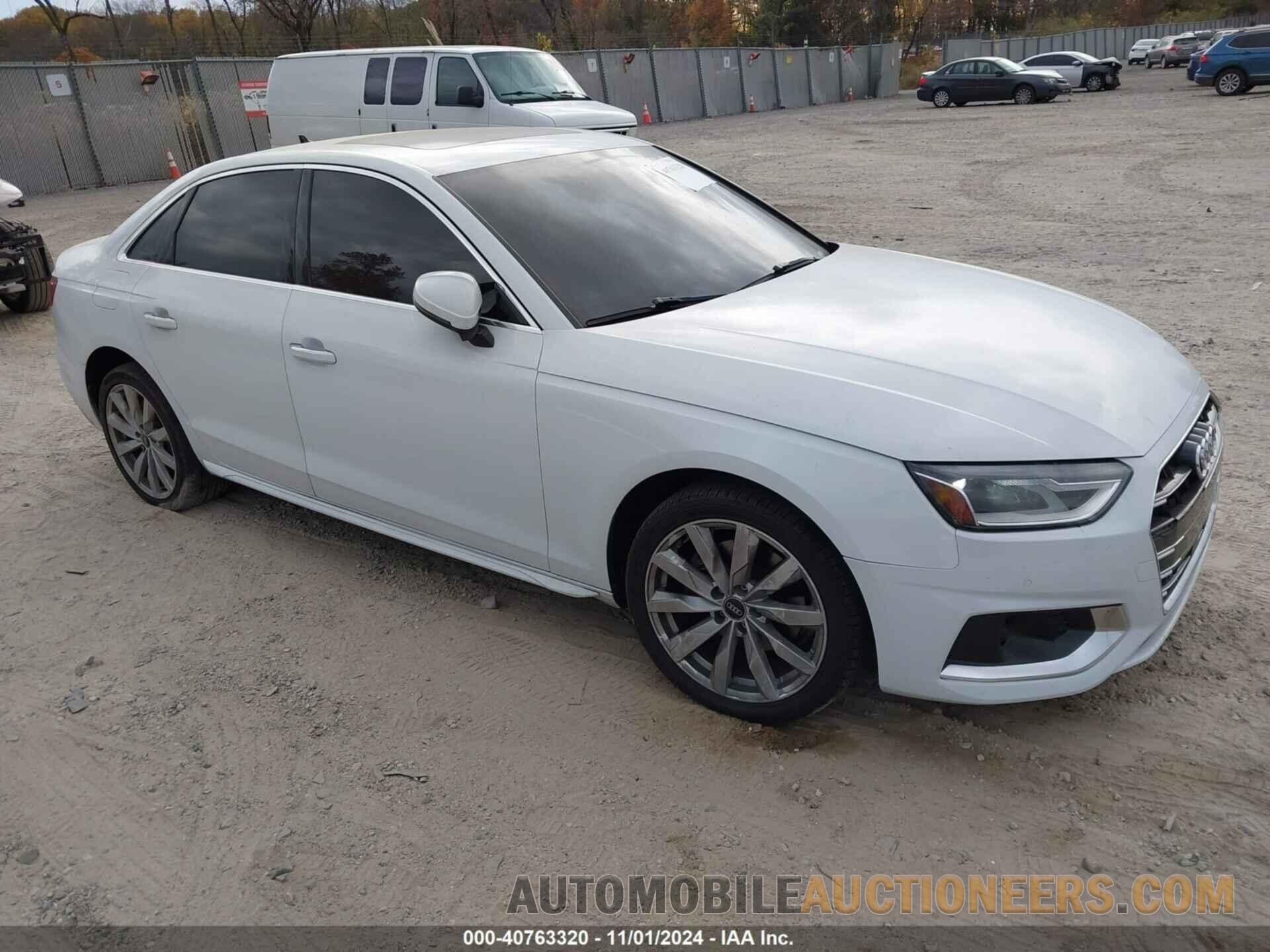 WAUABAF4XMN007607 AUDI A4 2021