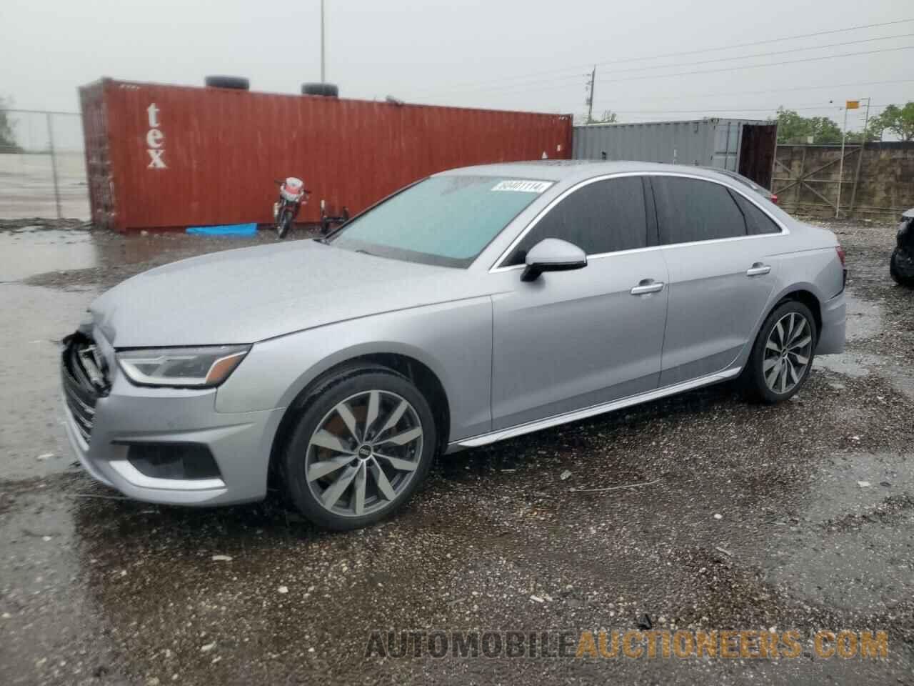 WAUABAF4XNN004529 AUDI A4 2022