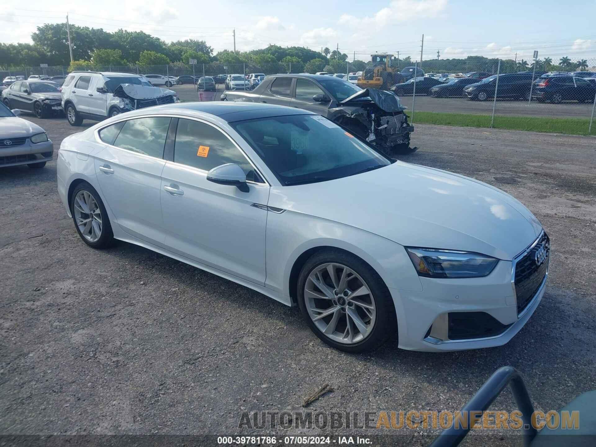 WAUABCF53MA040024 AUDI A5 SPORTBACK 2021