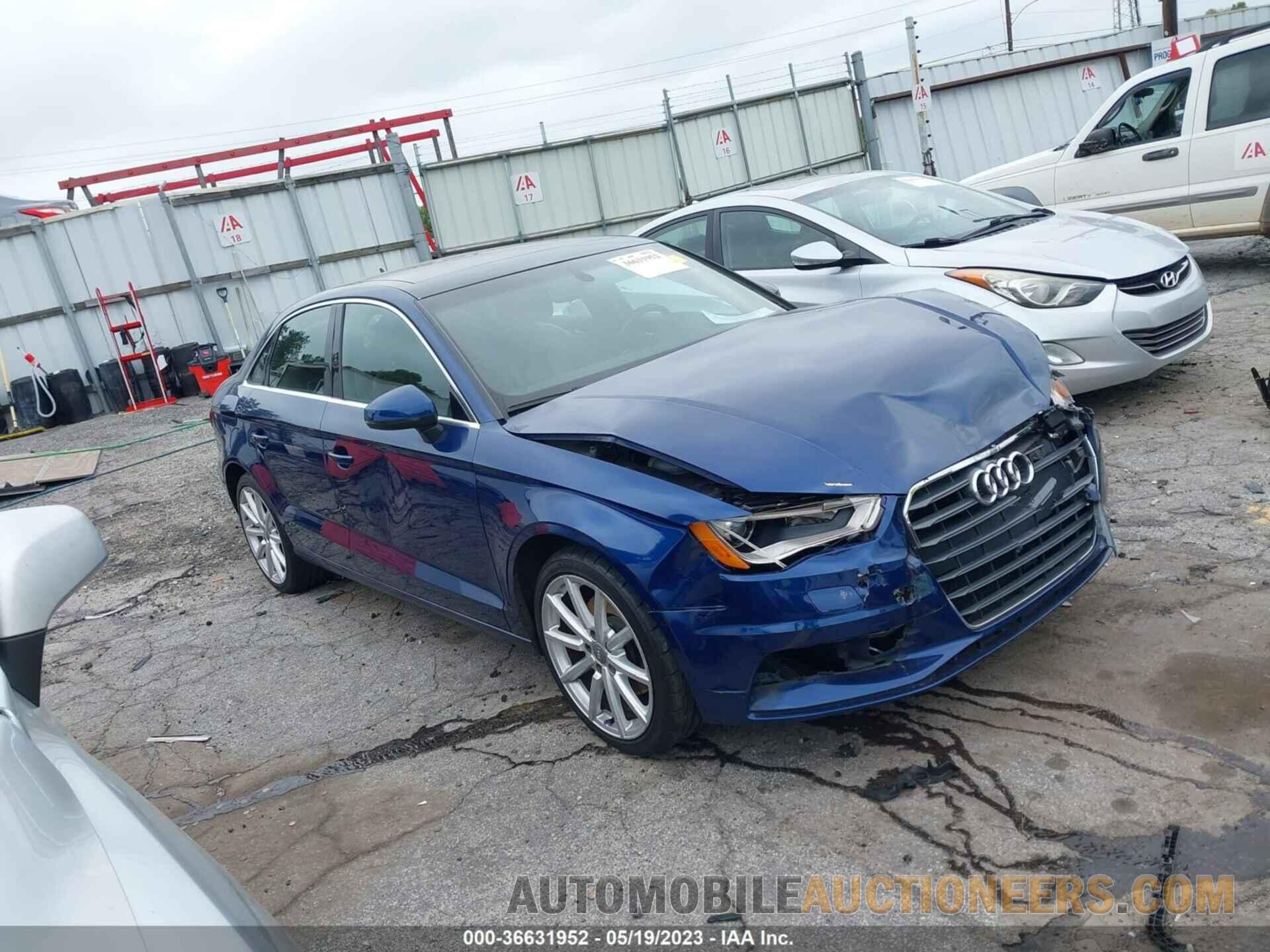 WAUACGFF1F1065262 AUDI A3 2015