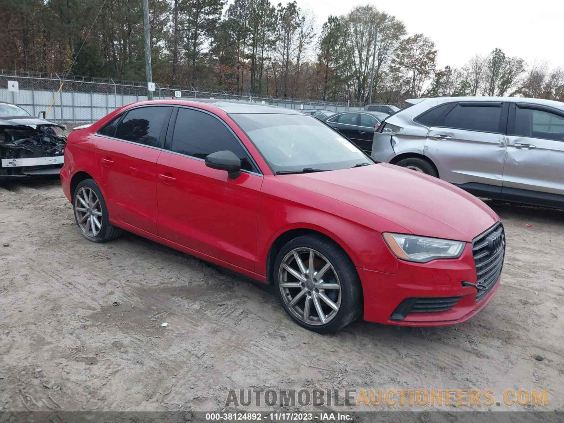 WAUACGFF2F1055629 AUDI A3 2015