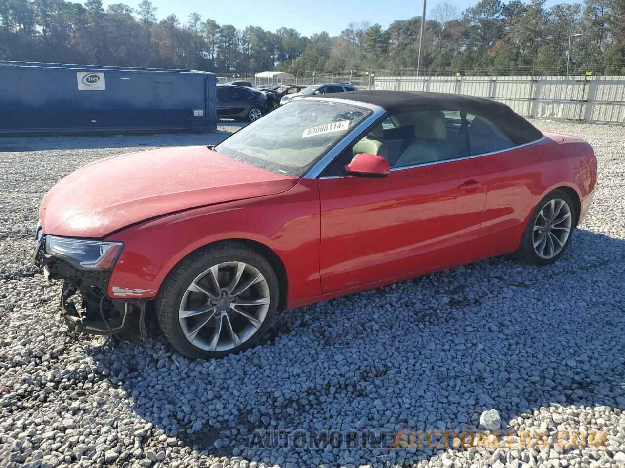 WAUAFAFH7DN015722 AUDI A5 2013