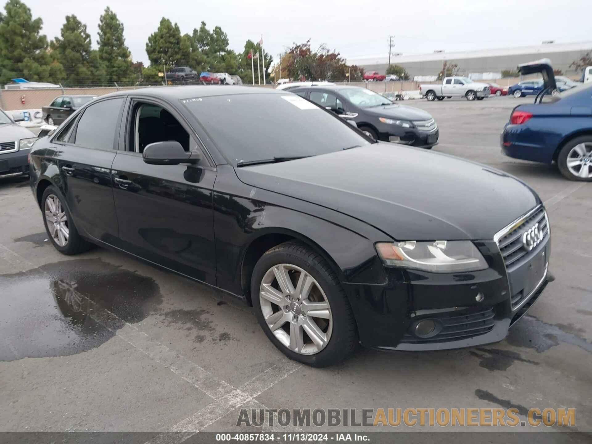 WAUAFAFL0BN045808 AUDI A4 2011