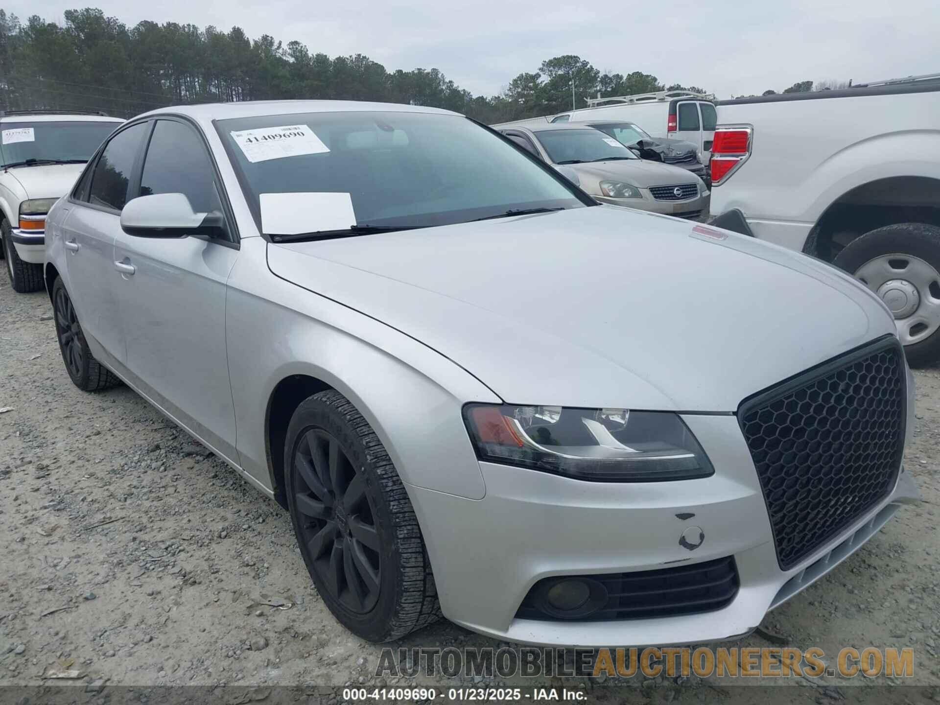 WAUAFAFL0CN001244 AUDI A4 2012