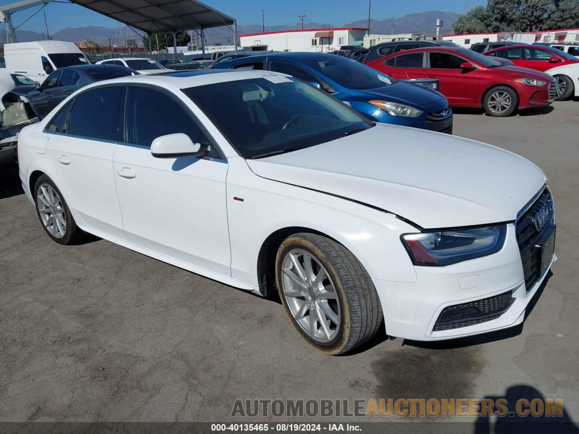 WAUAFAFL0FN024687 AUDI A4 2015