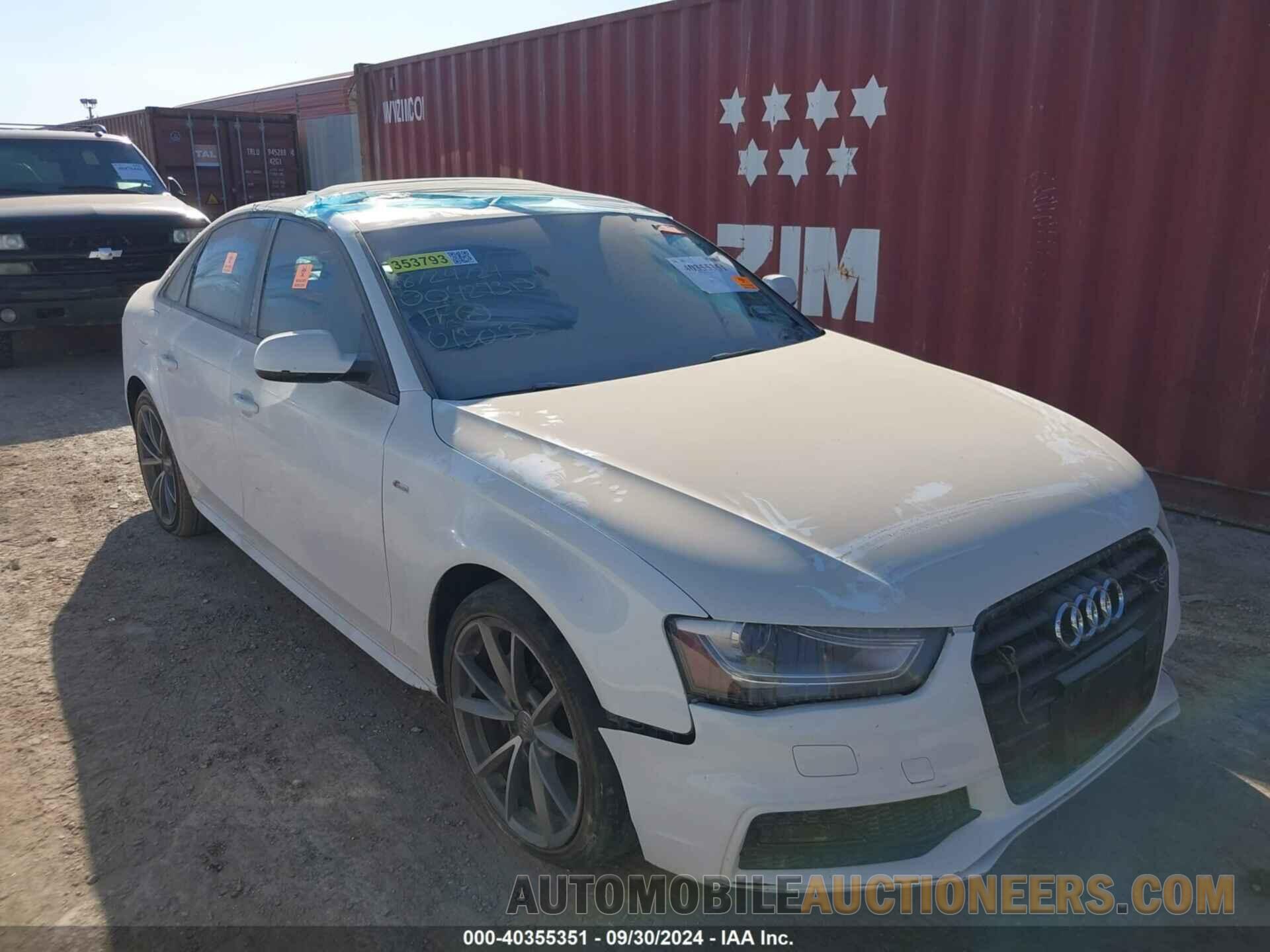 WAUAFAFL0GA013035 AUDI A4 2016