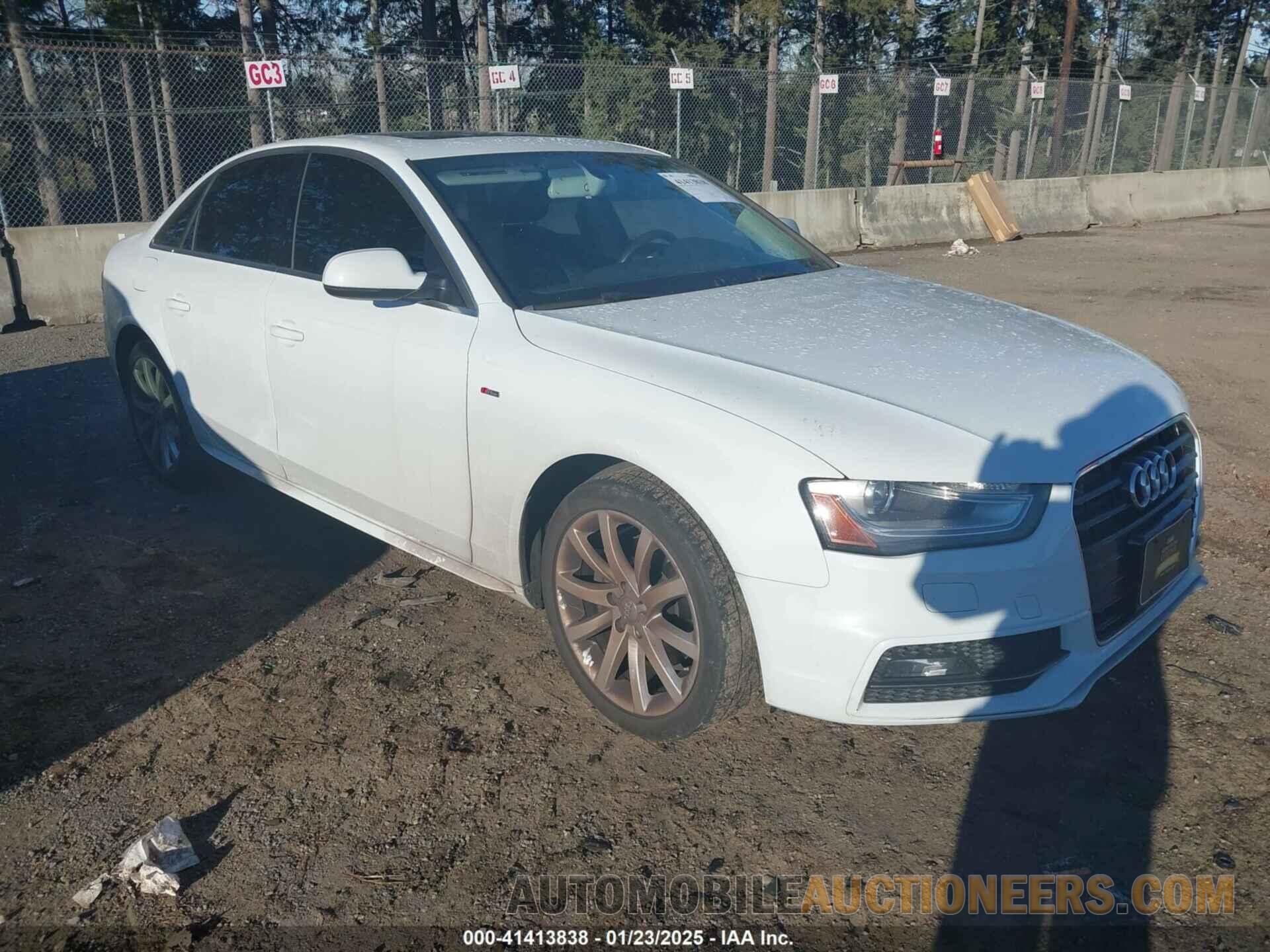 WAUAFAFL1EA083253 AUDI A4 2014