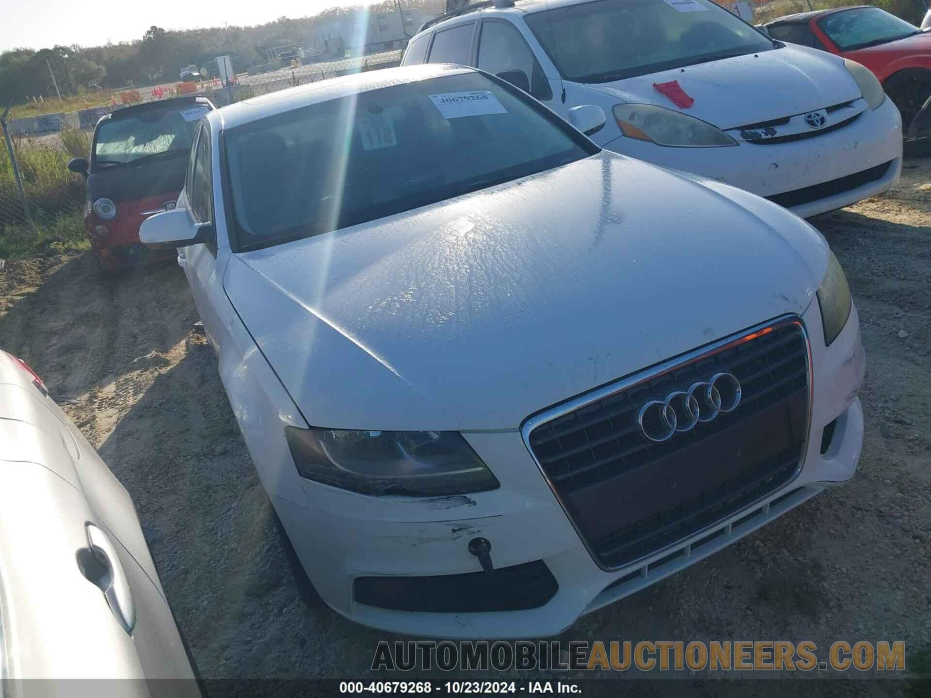 WAUAFAFL2CA118900 AUDI A4 2012