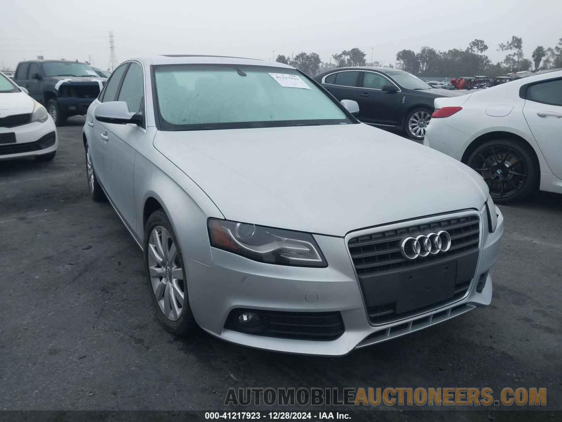 WAUAFAFL2CN020314 AUDI A4 2012